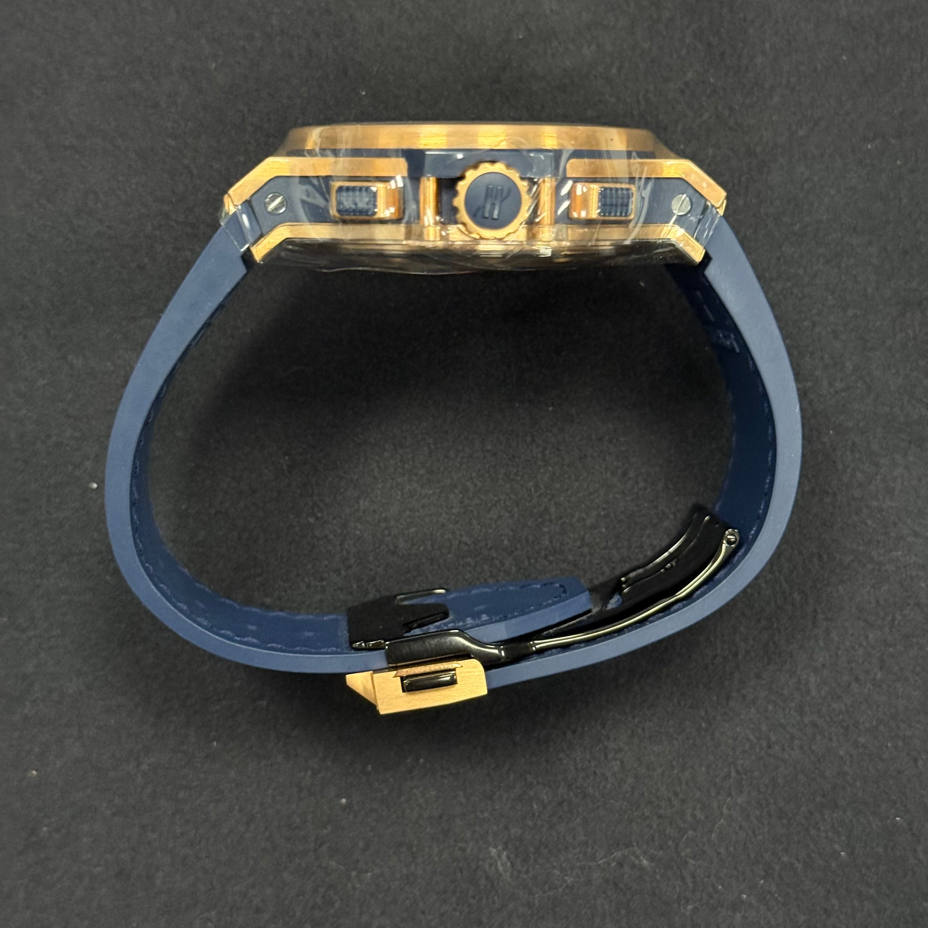 Hublot Big Bang 44mm Blue Dial Watch Ref# 301.PX.7180.LR - Happy Jewelers Fine Jewelry Lifetime Warranty