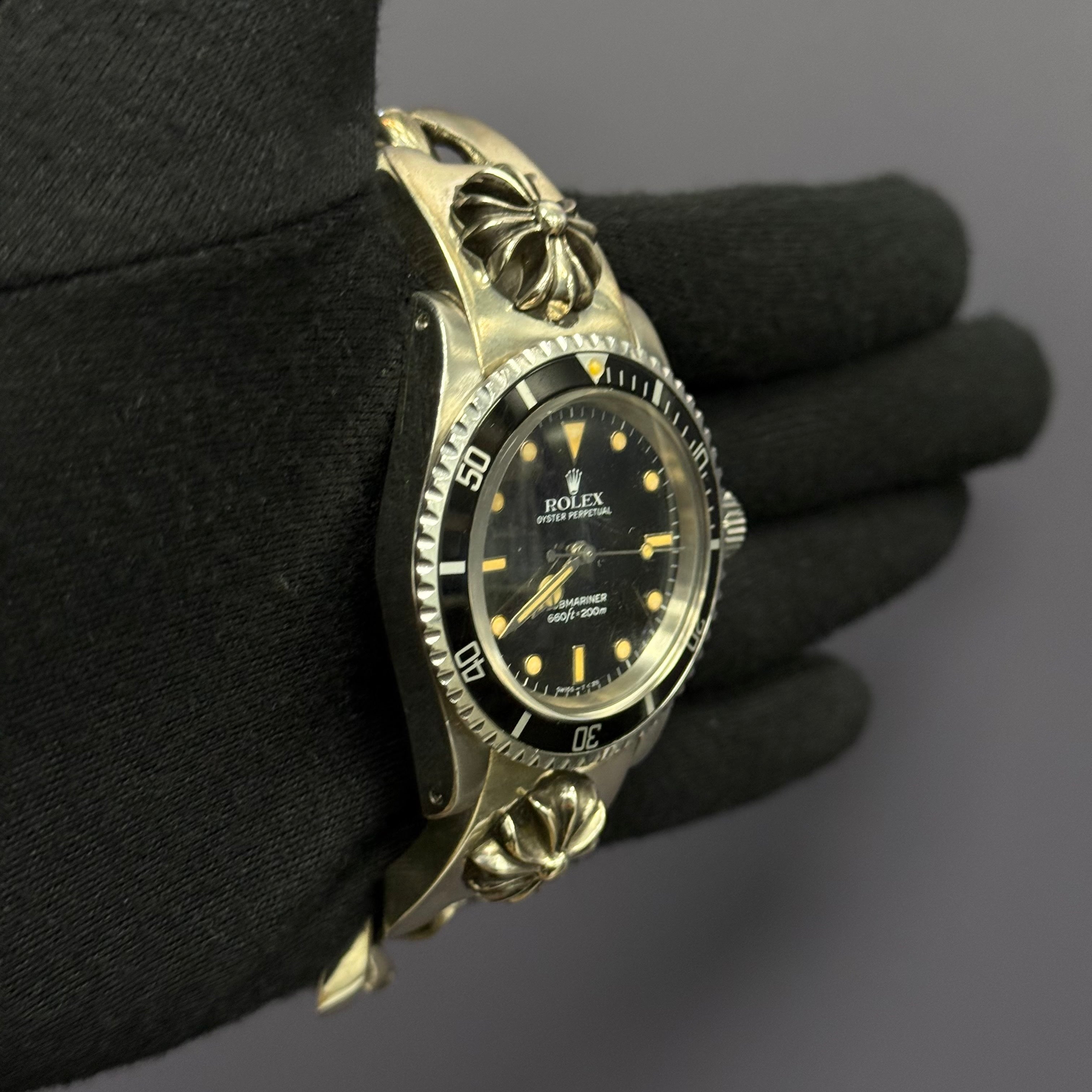 Chrome Hearts Submariner 40mm Black Dial Watch Ref# 5513 - Happy Jewelers Fine Jewelry Lifetime Warranty