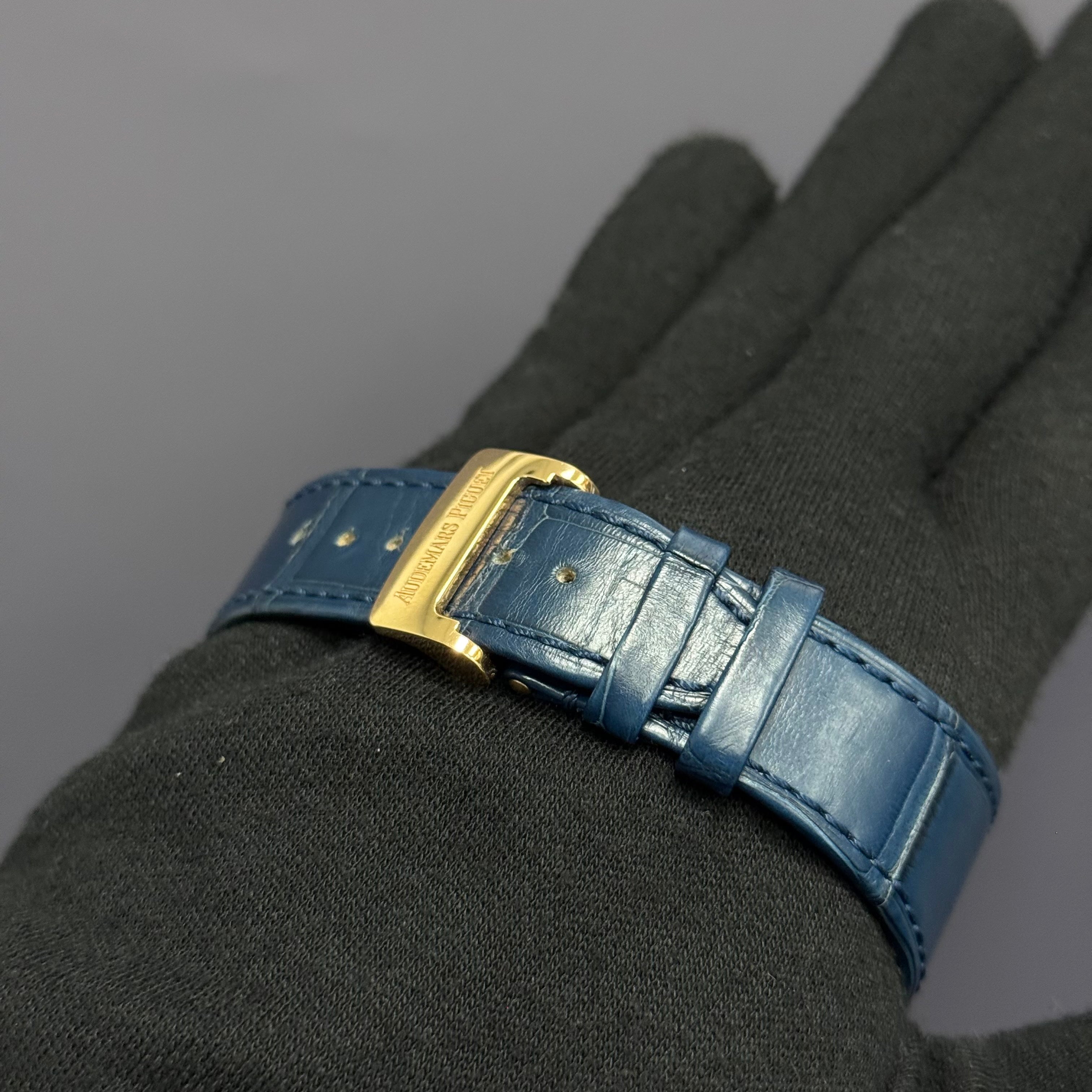 Audemars Piguet Royal Oak 41mm Blue Dial Watch Ref# 26239OR.OO.D315CR.01 - Happy Jewelers Fine Jewelry Lifetime Warranty