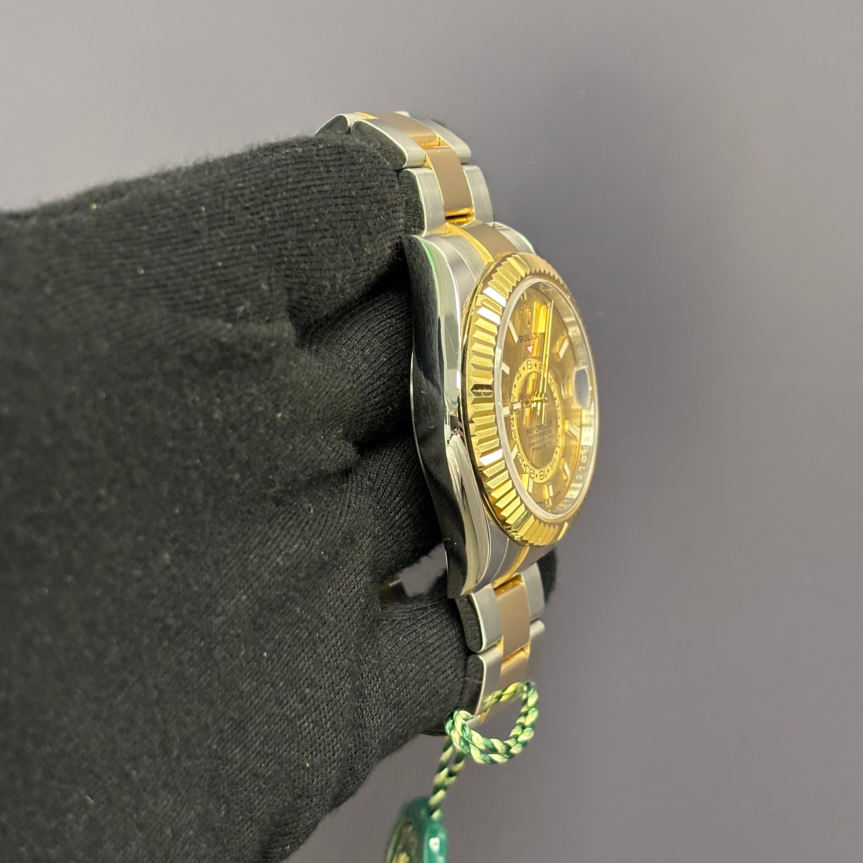 Rolex Sky-Dweller 42mm Champagne Dial Watch Ref# 326933 - Happy Jewelers Fine Jewelry Lifetime Warranty