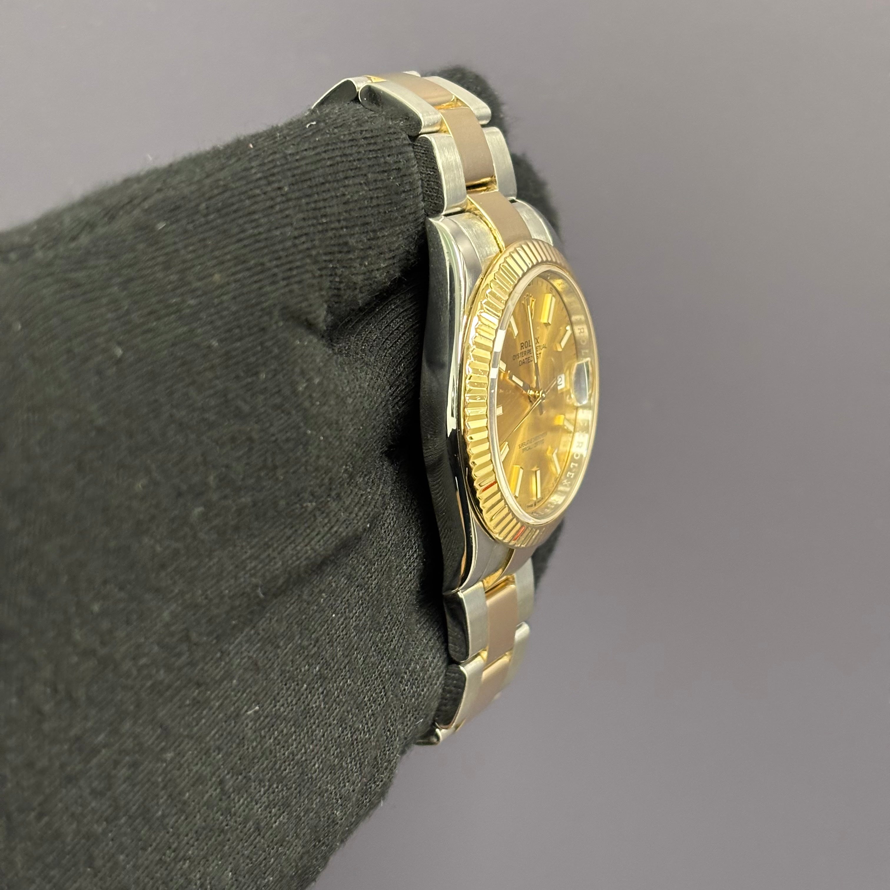 Rolex Datejust 41mm Champagne Dial Watch Ref# 126333 - Happy Jewelers Fine Jewelry Lifetime Warranty