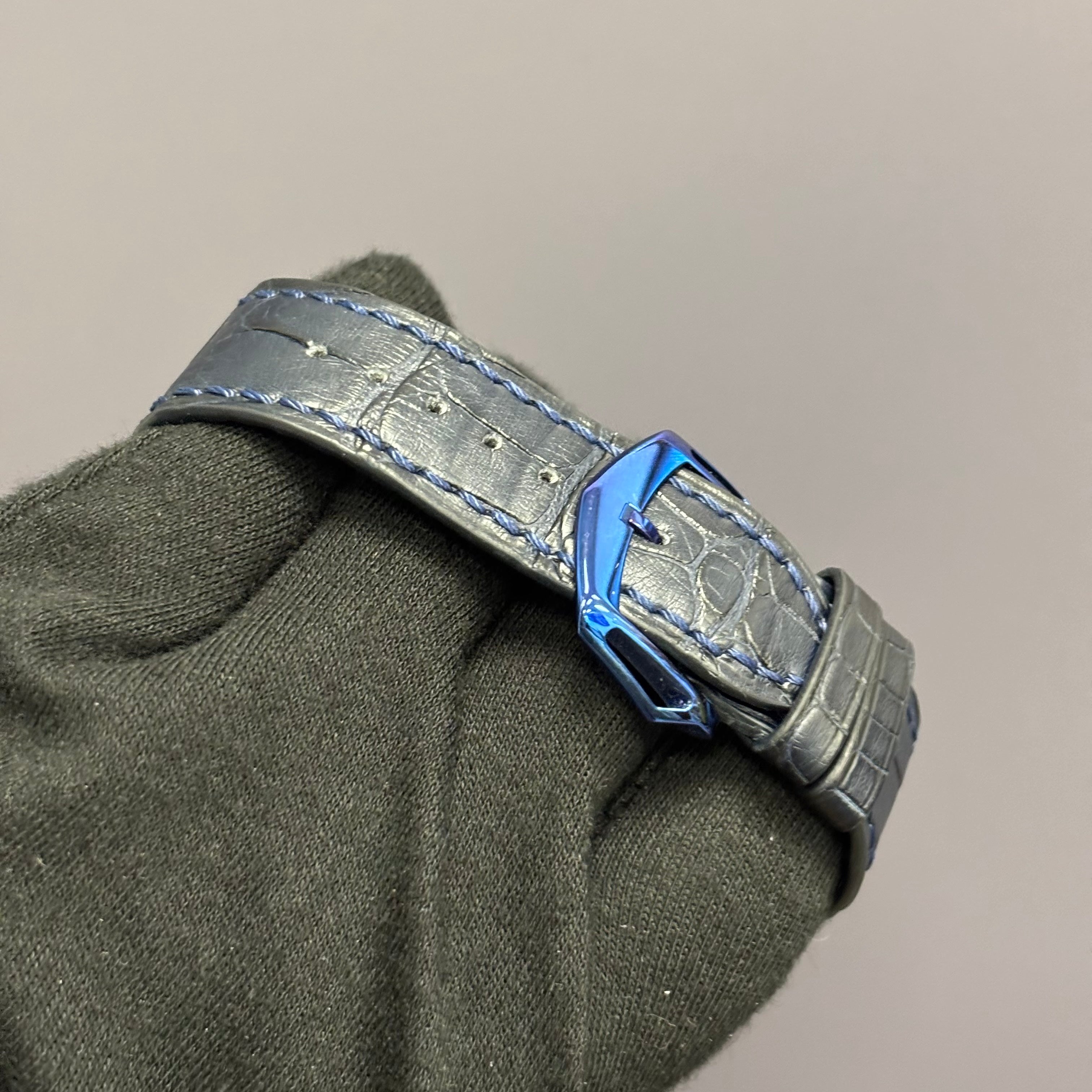 De Bethune DB28 43mm Blue Dial Watch Ref# DB22TS1 - Happy Jewelers Fine Jewelry Lifetime Warranty