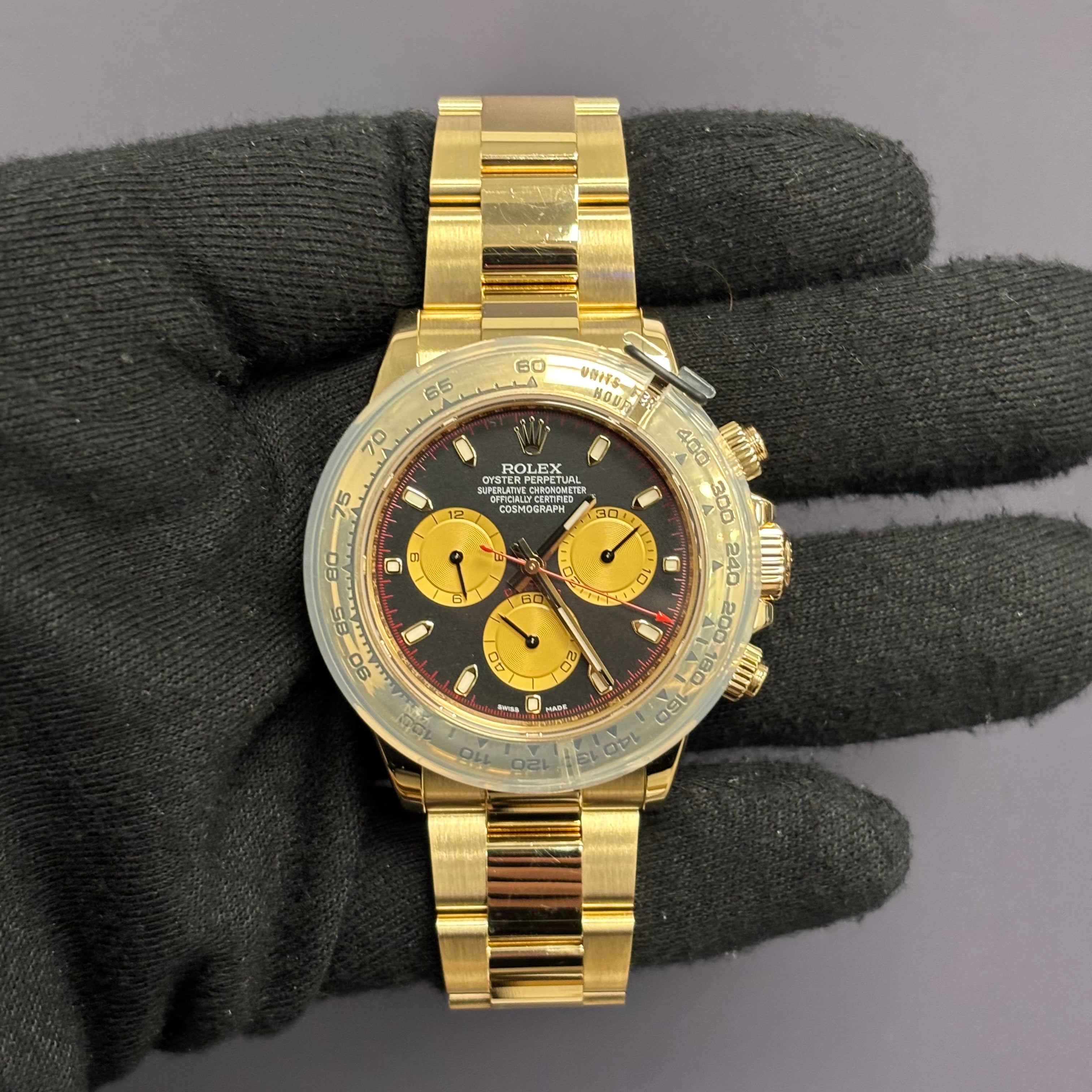 Rolex Daytona 40mm Black Dial Watch Ref# 116508 - Happy Jewelers Fine Jewelry Lifetime Warranty