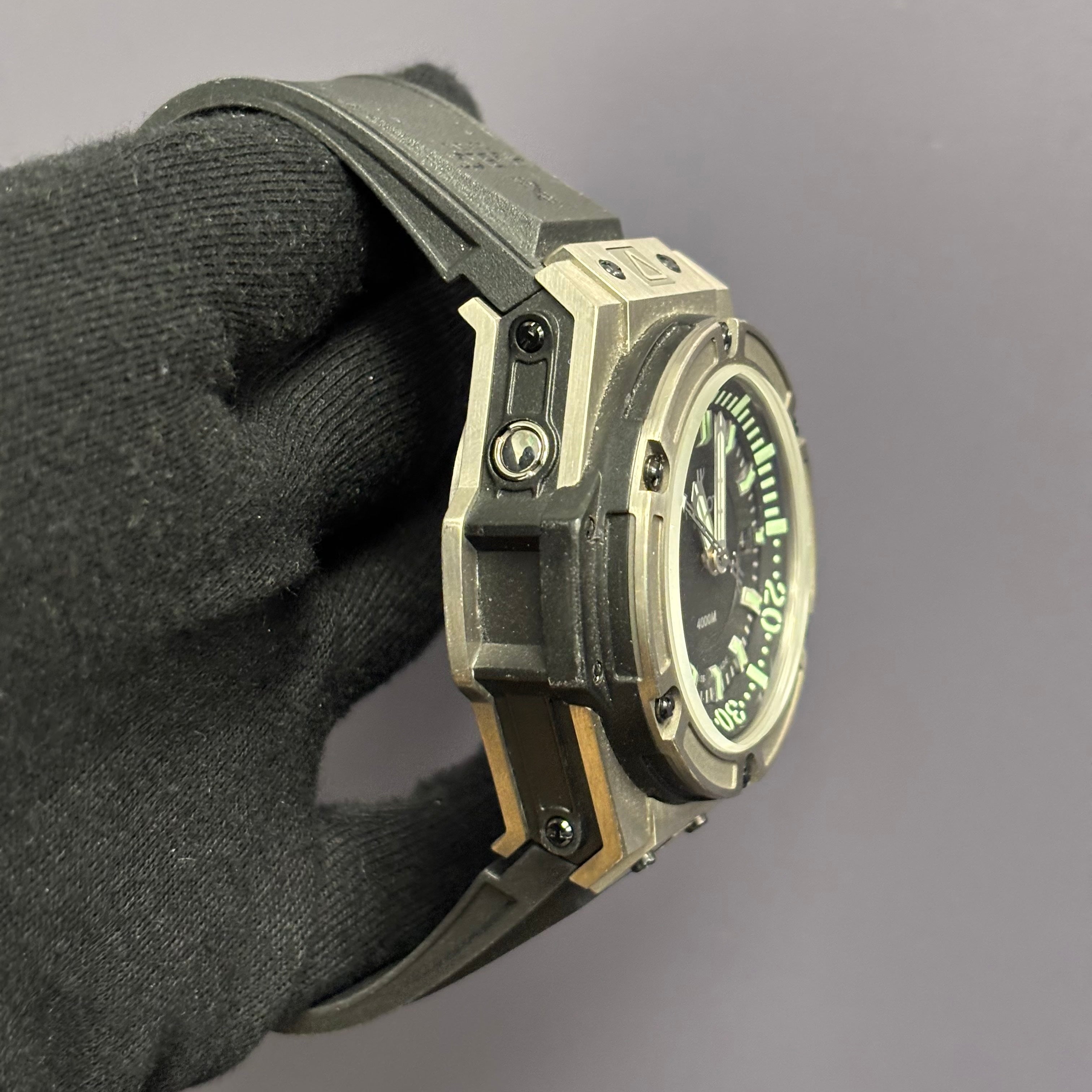 Hublot Big Bang 48mm Black Dial Watch Ref# 731.NX.1190.RX - Happy Jewelers Fine Jewelry Lifetime Warranty