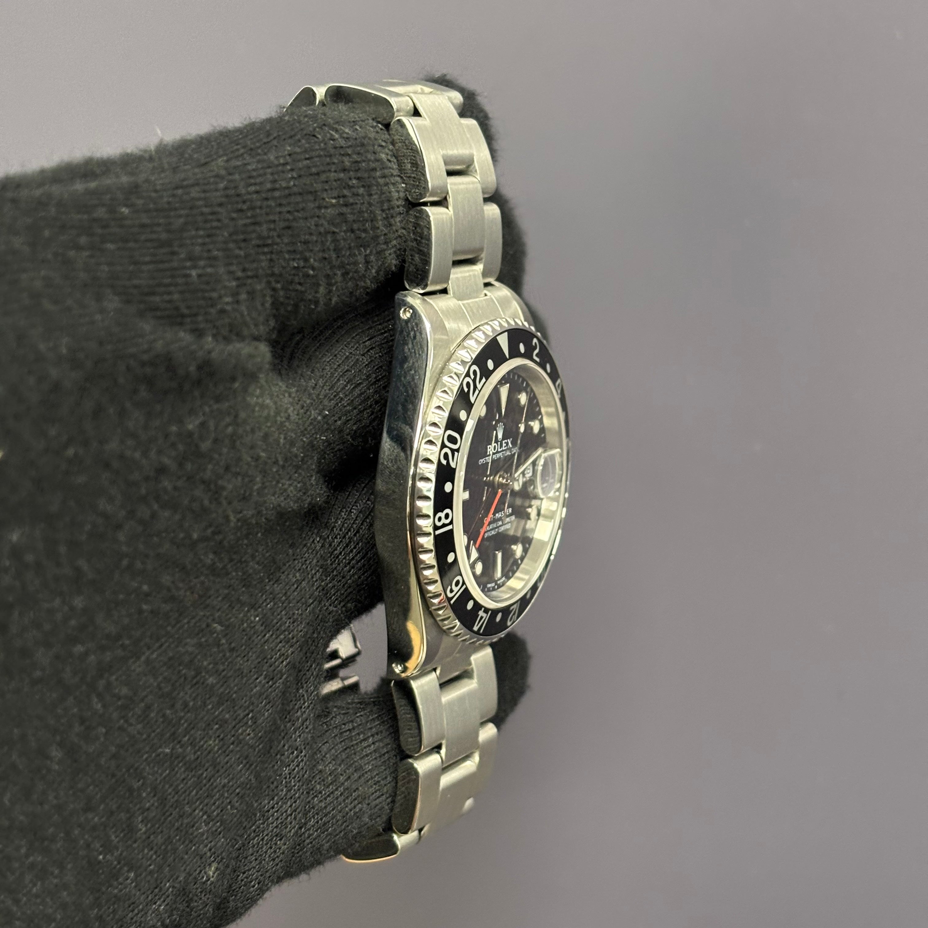 Rolex GMT-Master II 40mm Black Dial Watch Ref# 16700 - Happy Jewelers Fine Jewelry Lifetime Warranty