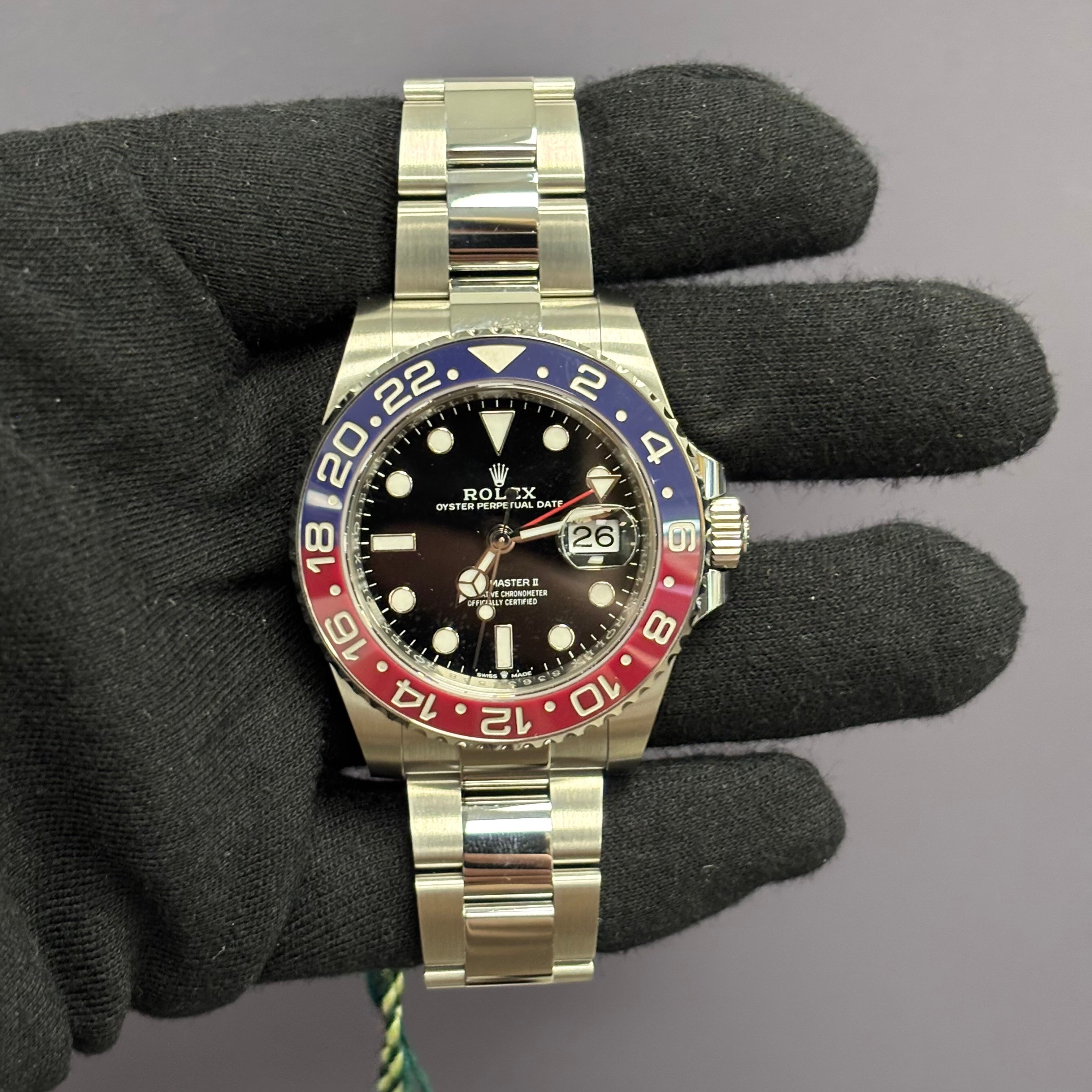 Rolex GMT-Master II 40mm Black Dial Watch Ref# 126710BLRO - Happy Jewelers Fine Jewelry Lifetime Warranty