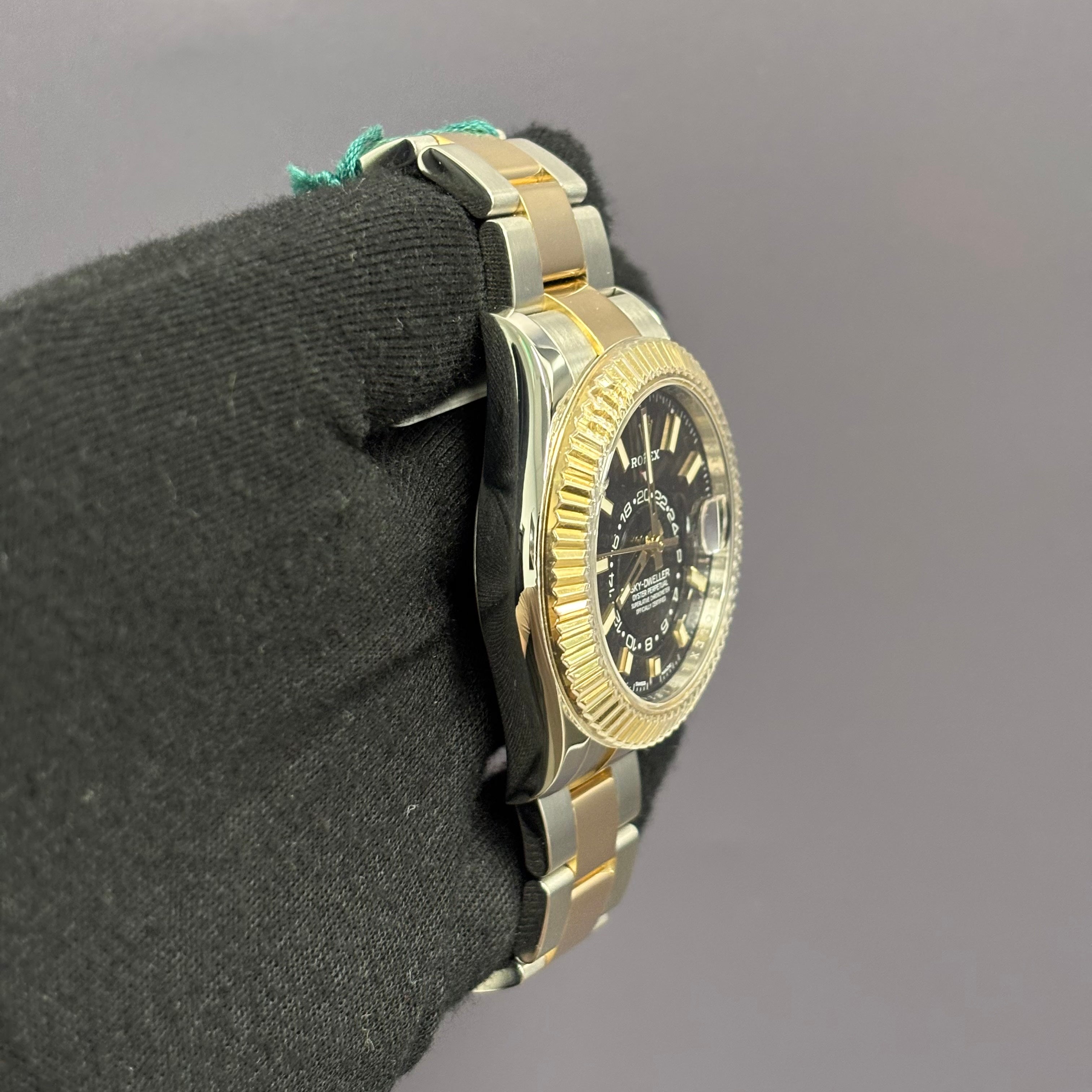 Rolex Sky-Dweller 42mm Black Dial Watch Ref# 326933 - Happy Jewelers Fine Jewelry Lifetime Warranty