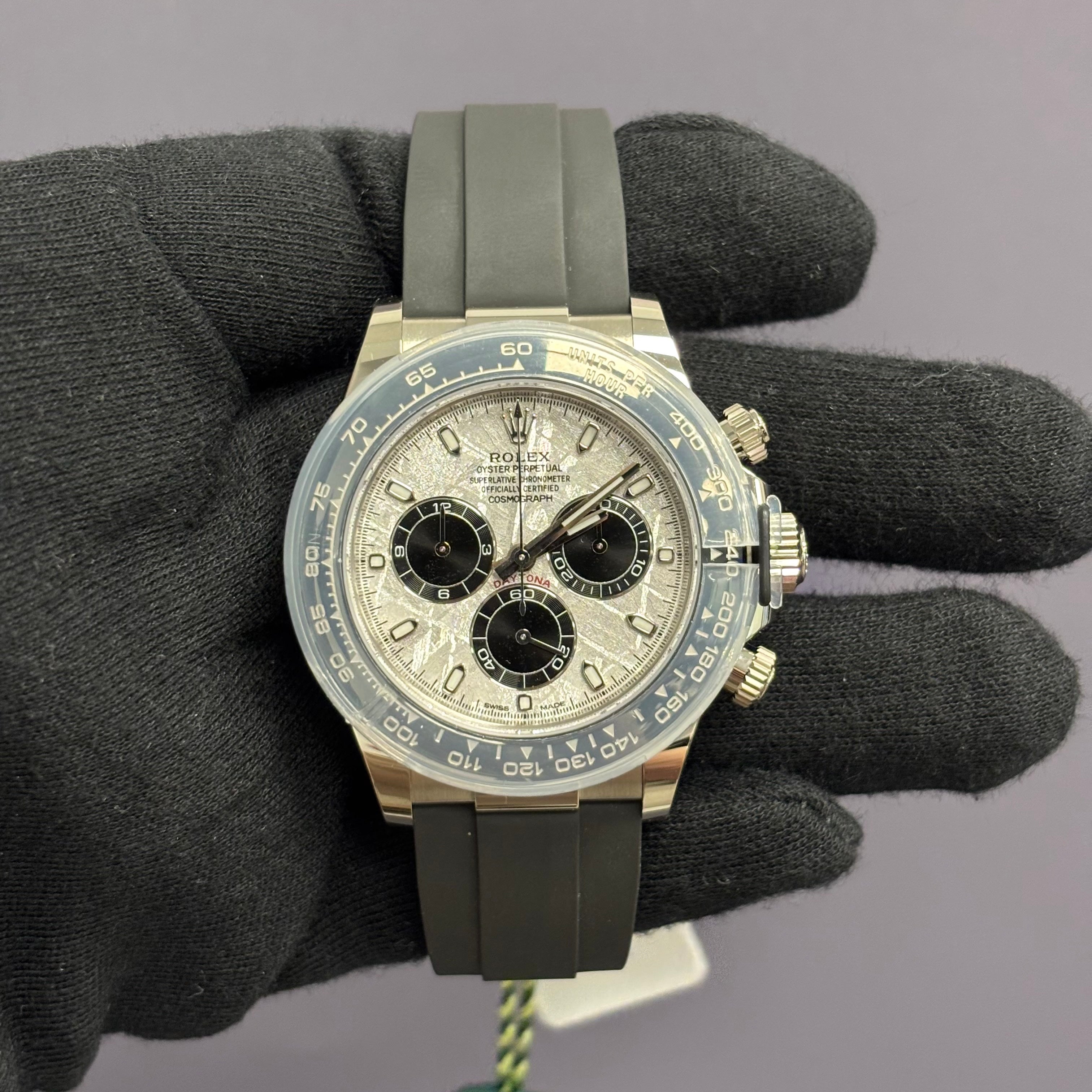 Rolex Daytona 40mm Meteorite Dial Watch Ref# 116519LN - Happy Jewelers Fine Jewelry Lifetime Warranty