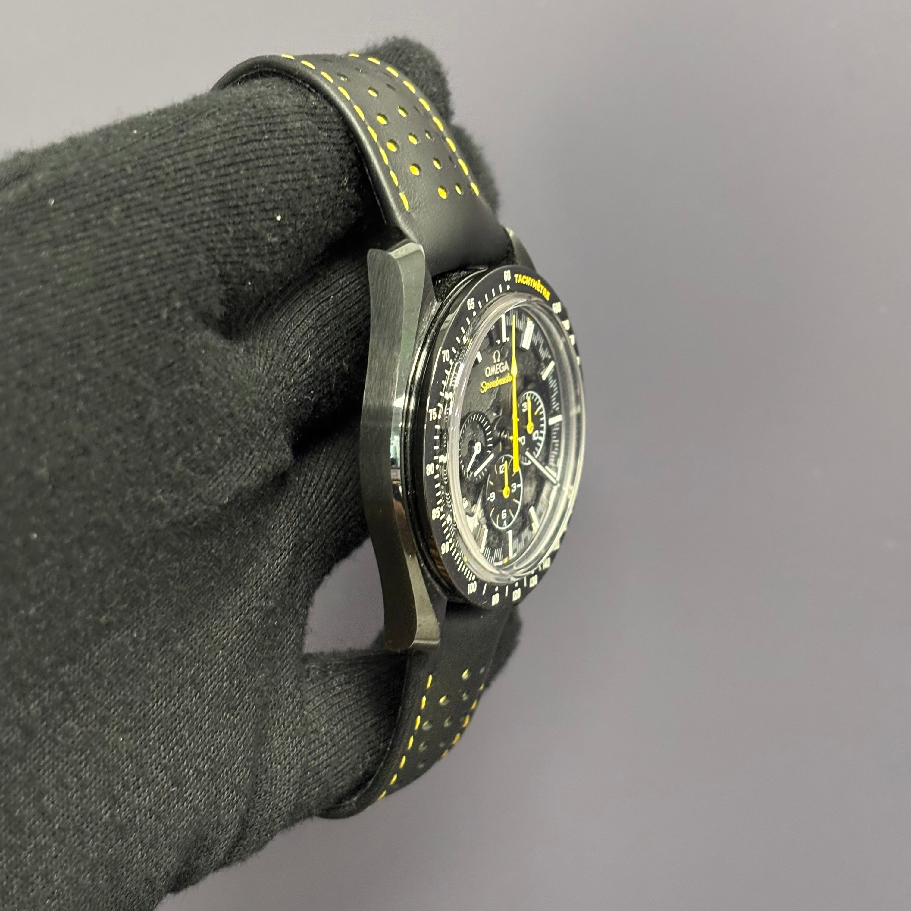 Omega Speedmaster 44.25mm Black Dial Watch Ref# 311.92.44.30.01.001 - Happy Jewelers Fine Jewelry Lifetime Warranty