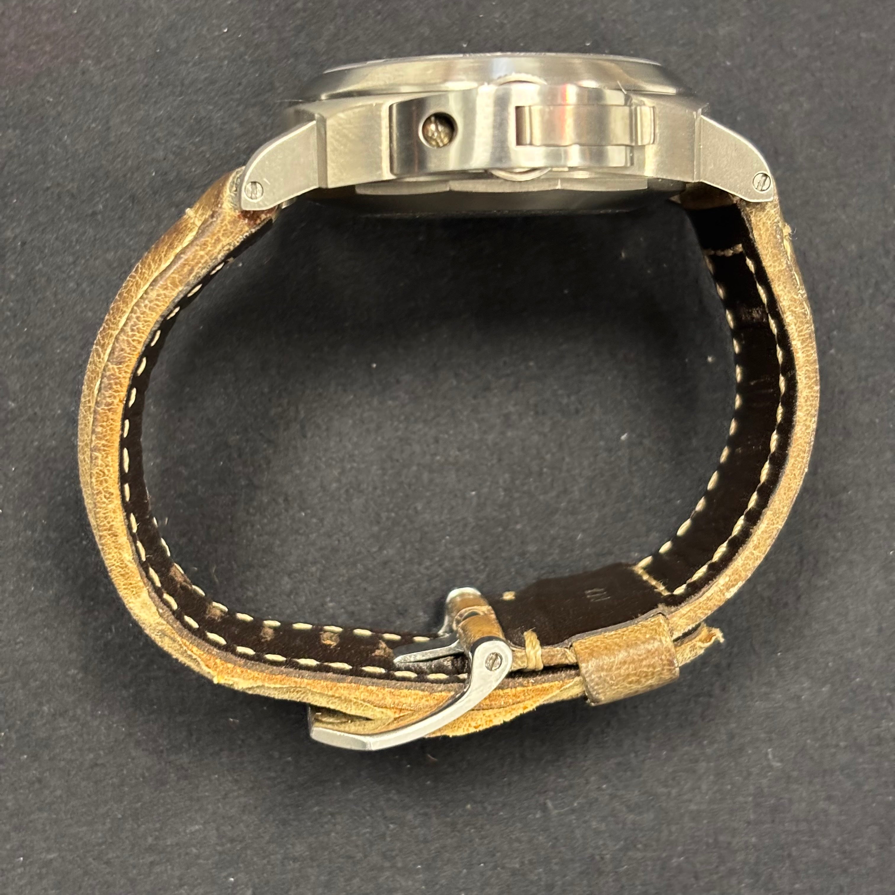 Panerai Luminor 44mm Black Dial Watch Ref# PAM00240 - Happy Jewelers Fine Jewelry Lifetime Warranty