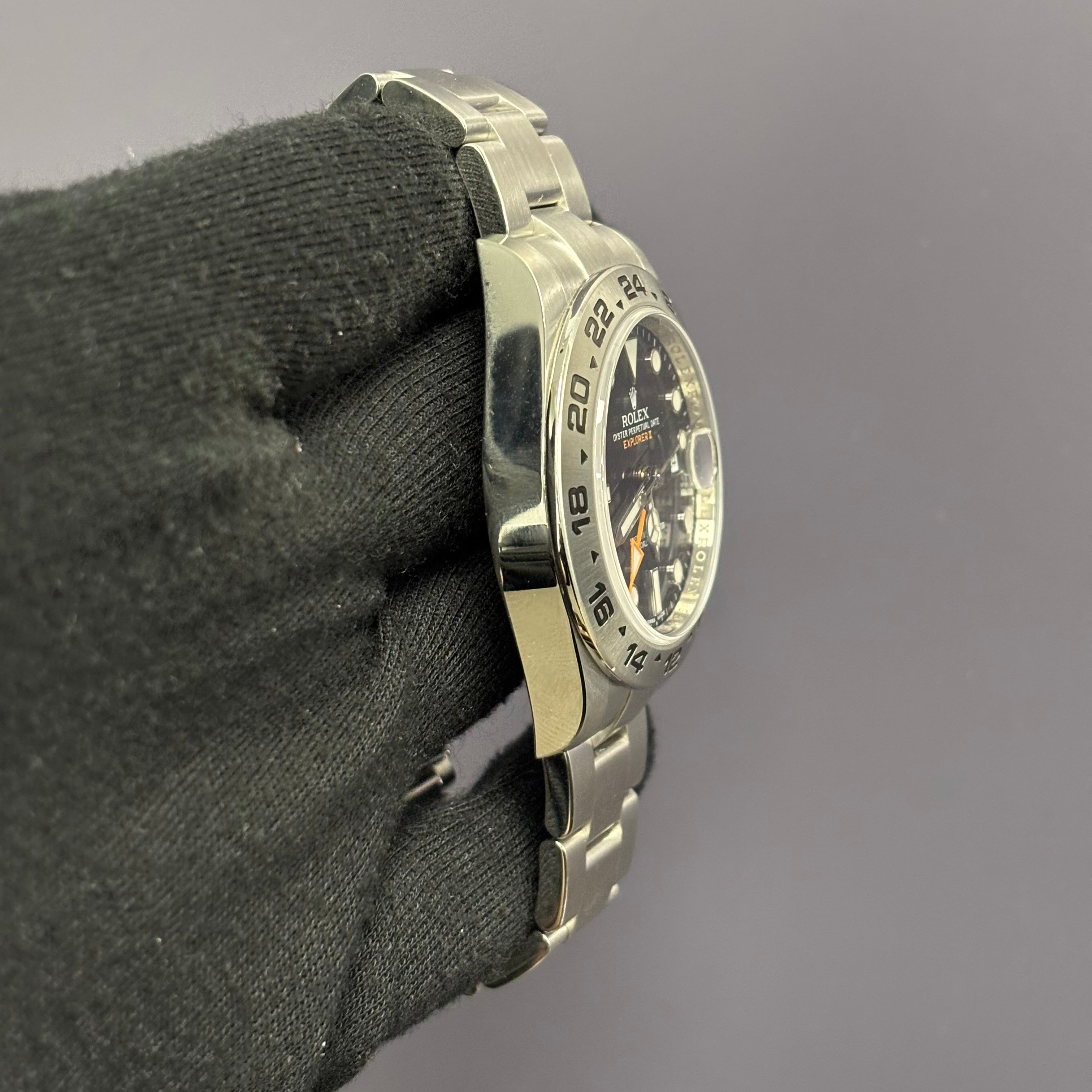 Rolex Explorer II 42mm Black Dial Watch Ref# 216570 - Happy Jewelers Fine Jewelry Lifetime Warranty