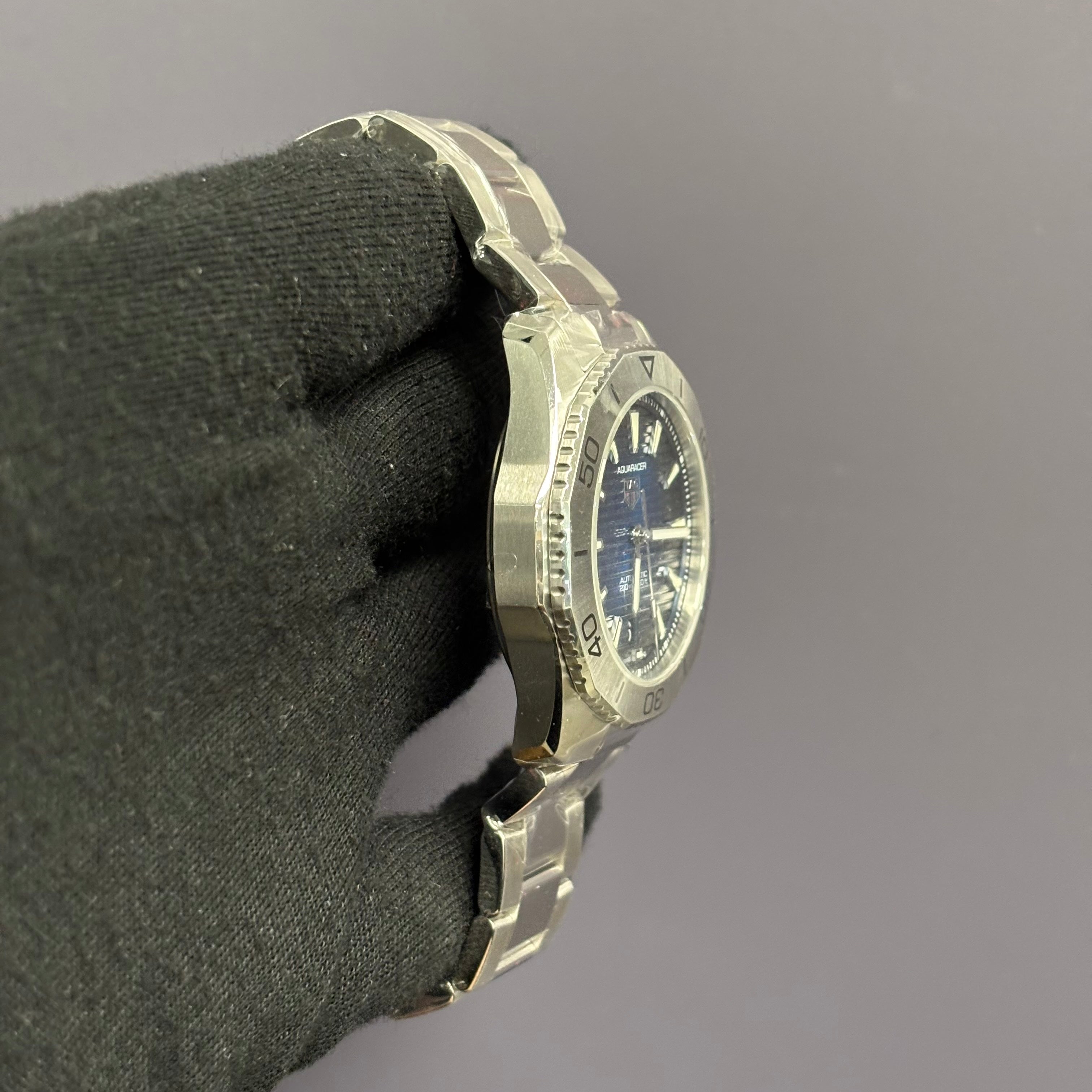 Tag Heuer Aquaracer 40mm Blue Dial Watch Ref# WBP2111 - Happy Jewelers Fine Jewelry Lifetime Warranty