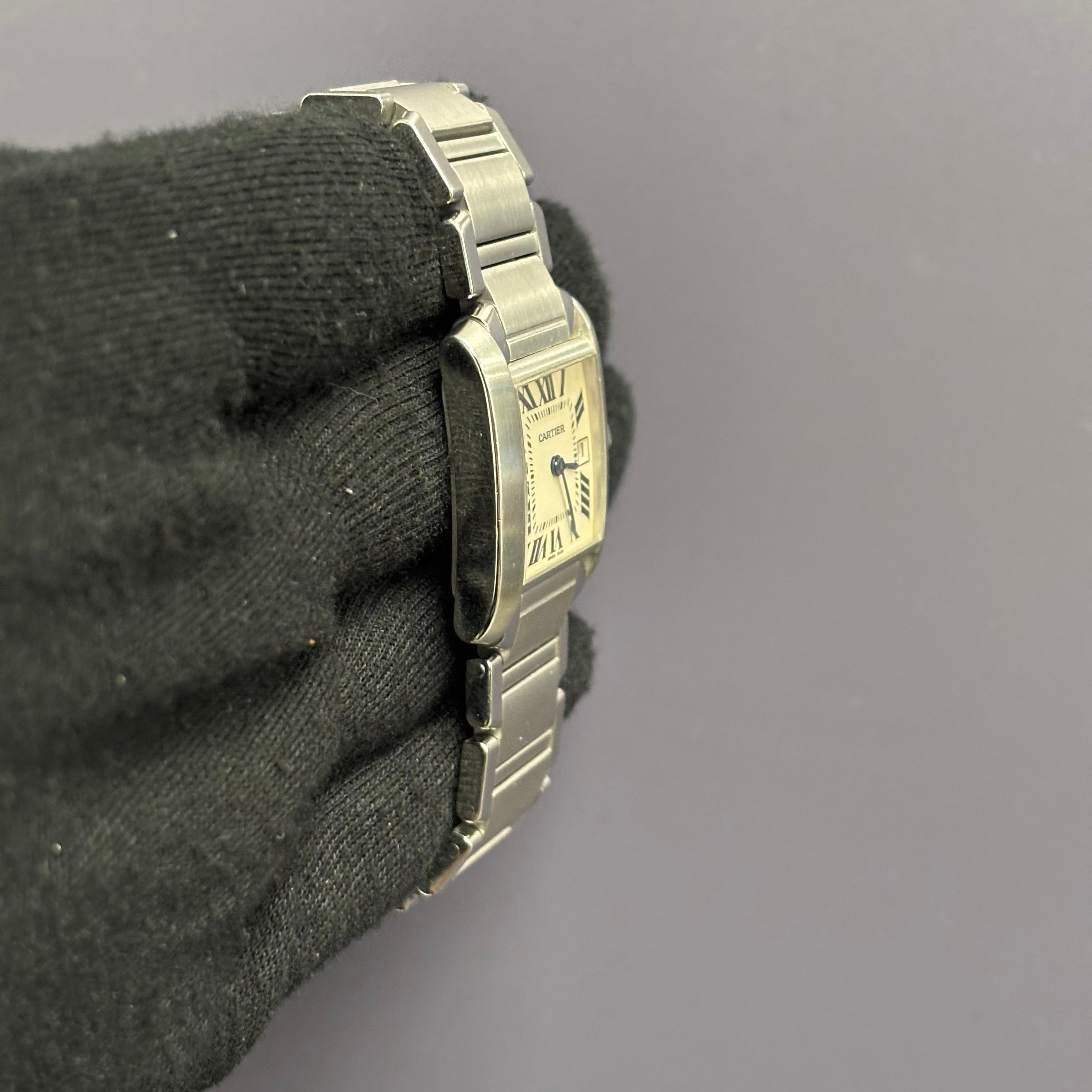 Cartier Tank 25mm White Dial Watch Ref# W51011Q3 - Happy Jewelers Fine Jewelry Lifetime Warranty