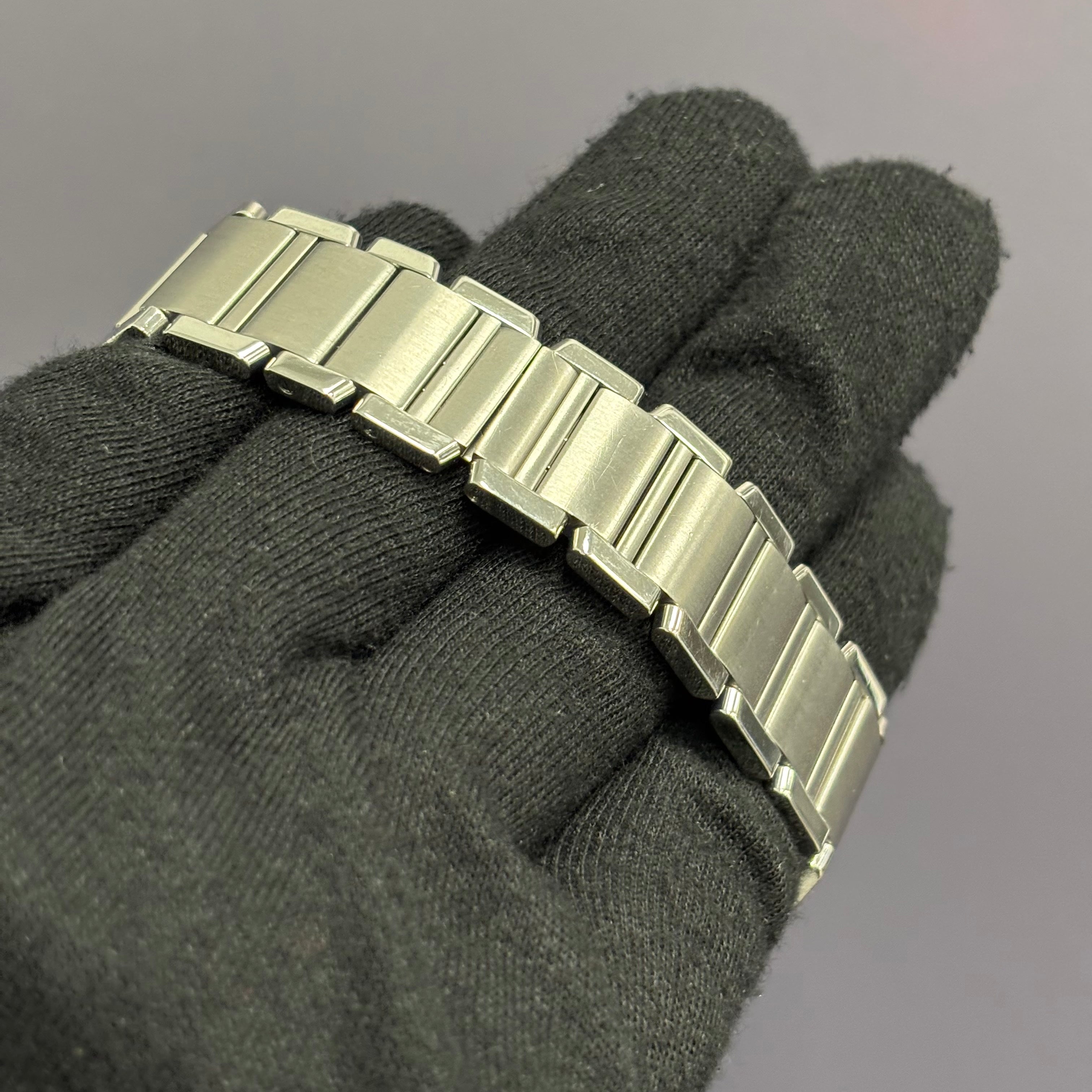 Cartier Tank 25mm White Dial Watch Ref# W51011Q3 - Happy Jewelers Fine Jewelry Lifetime Warranty