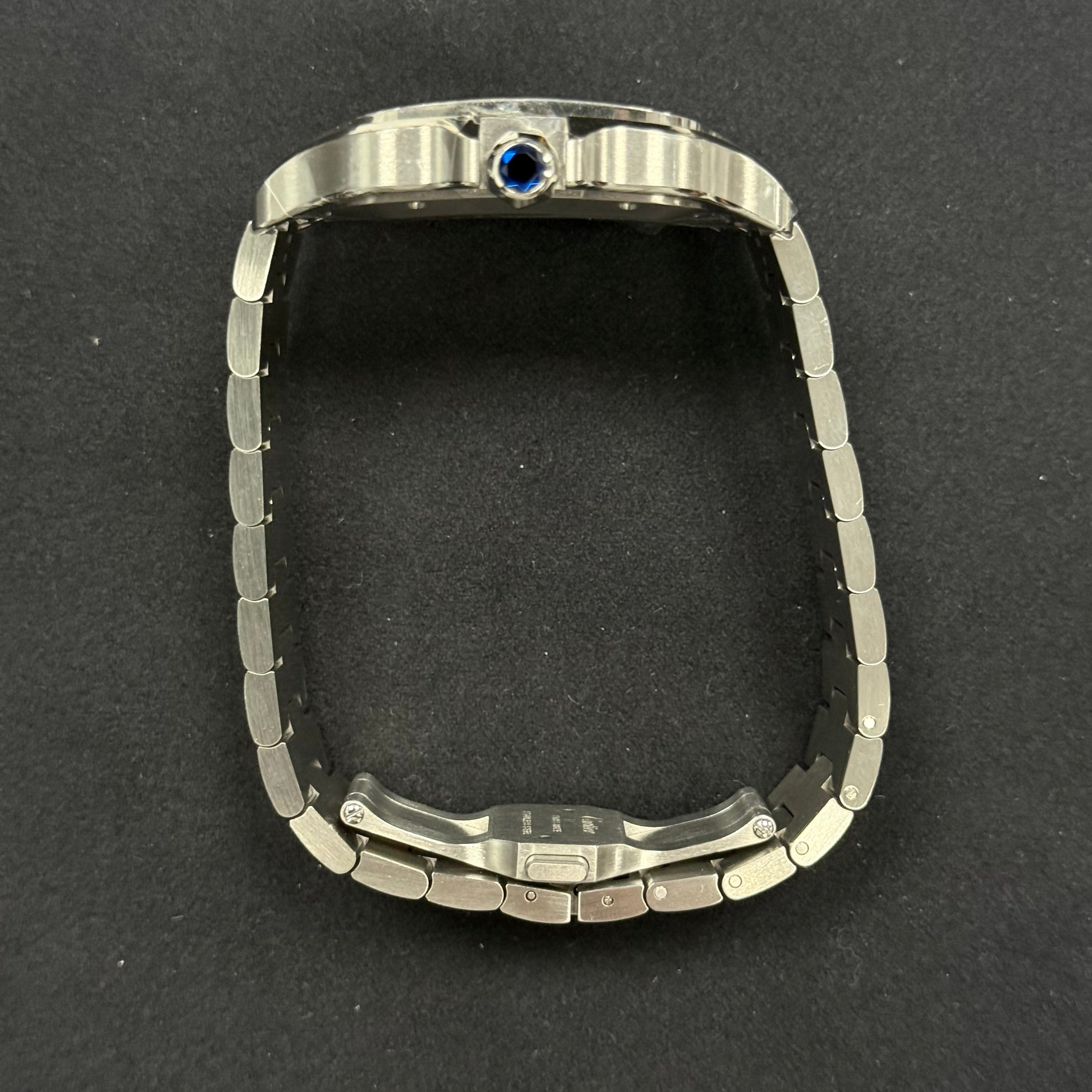 Cartier Santos 39.8mm Brown Dial Watch Ref# WSSA0064 - Happy Jewelers Fine Jewelry Lifetime Warranty