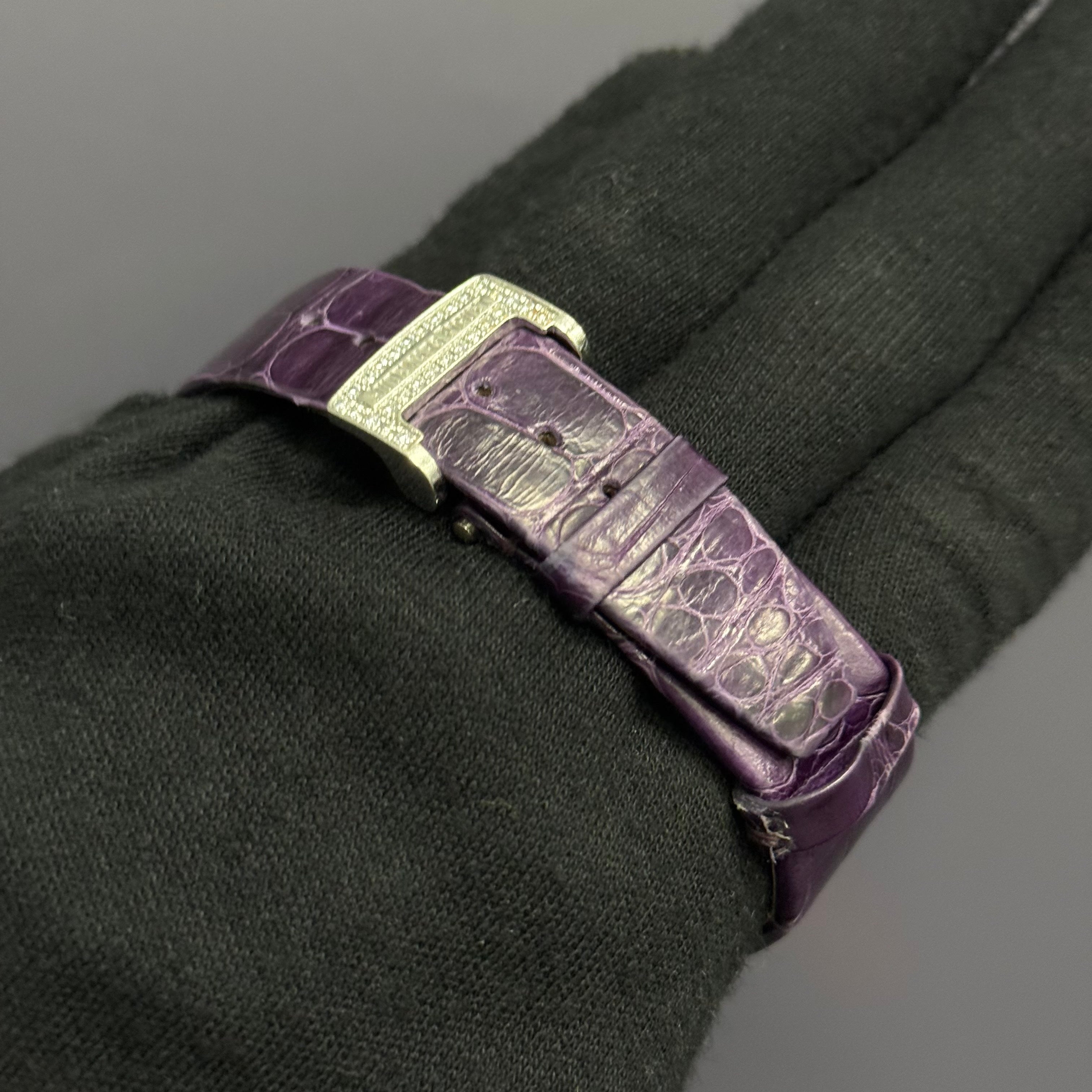 Audemars Piguet Royal Oak 37mm Purple Dial Watch Ref# 15452BC.ZY.D600CR.01 - Happy Jewelers Fine Jewelry Lifetime Warranty