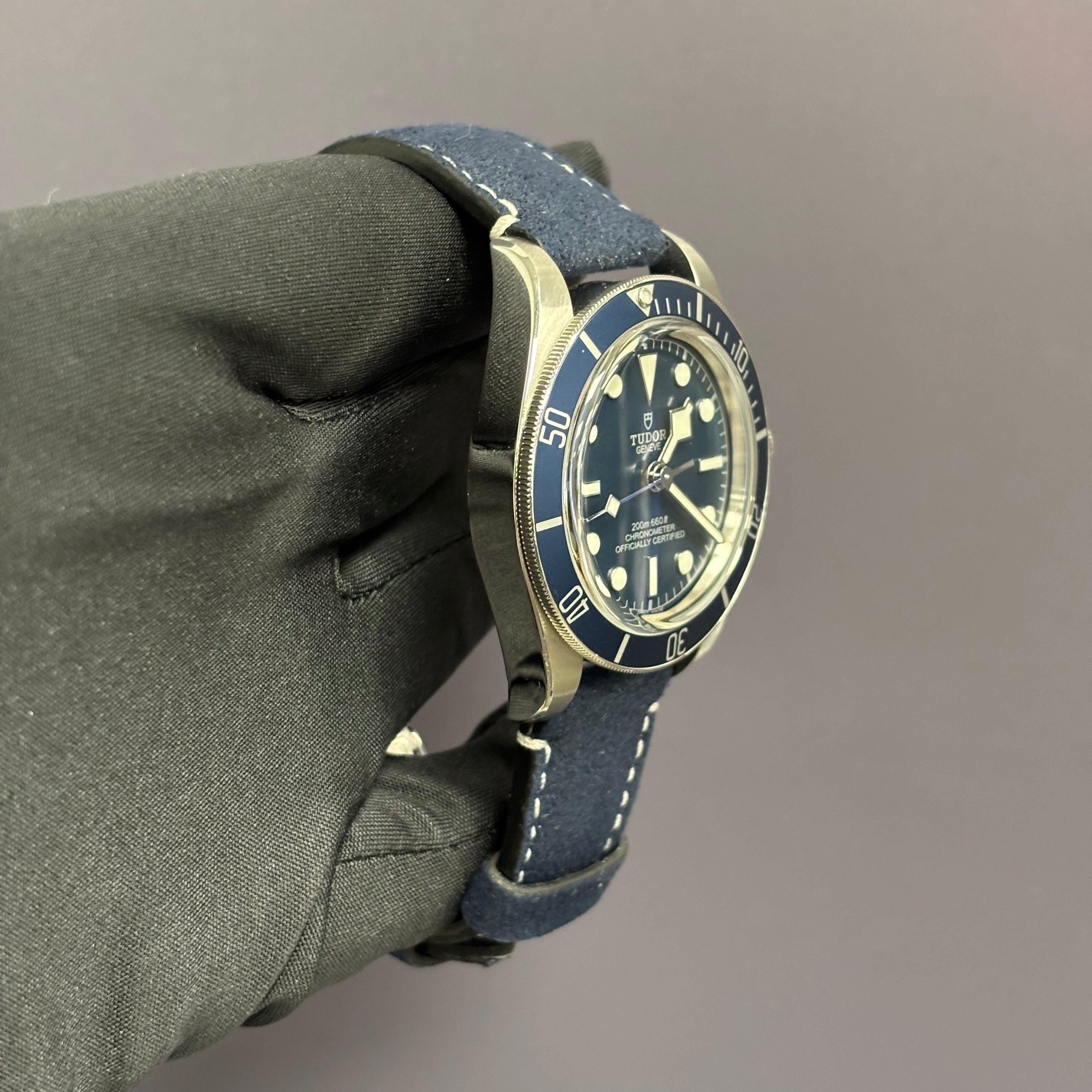 Tudor Black Bay 39mm Blue Dial Watch Ref# 79030B - Happy Jewelers Fine Jewelry Lifetime Warranty
