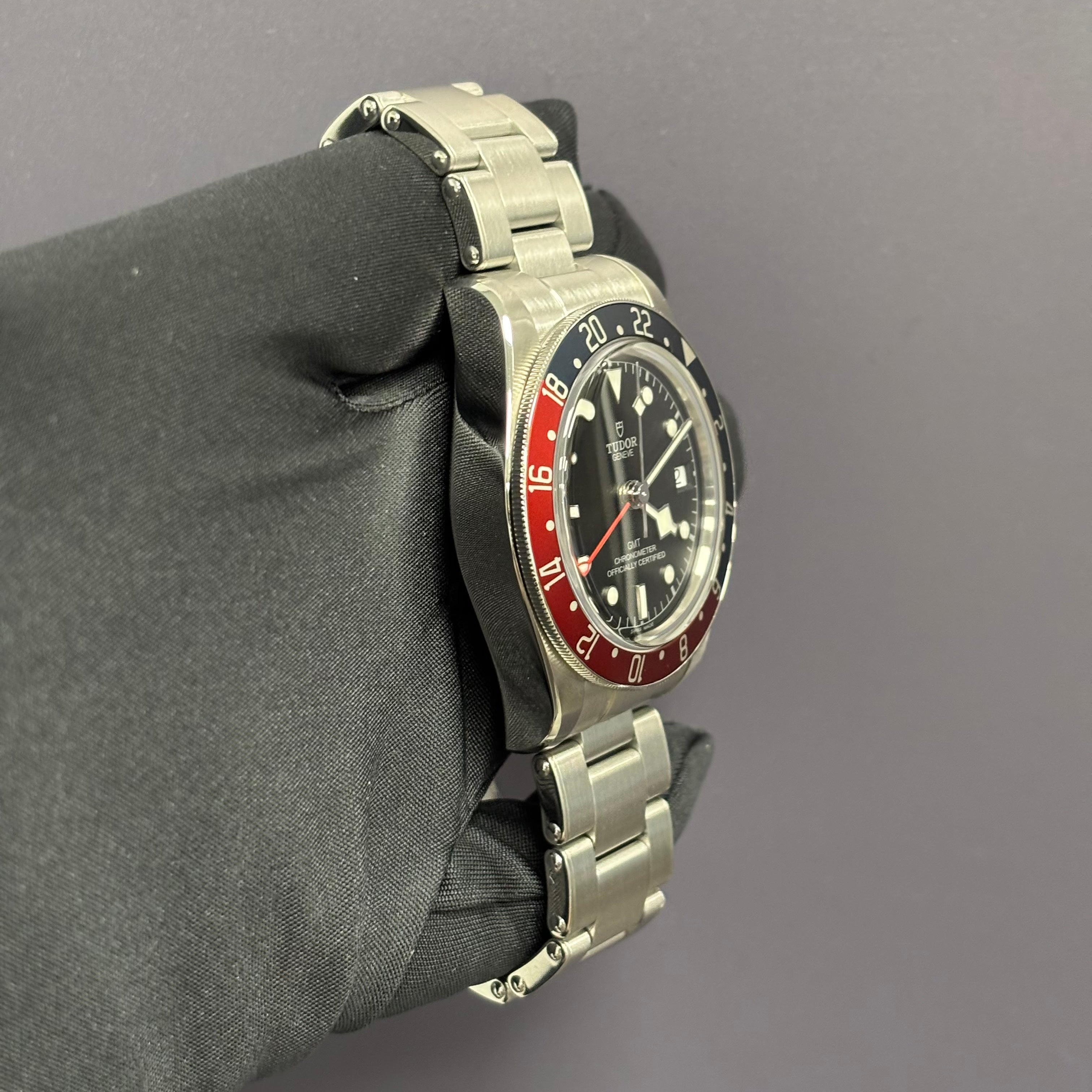 Tudor Black Bay 41mm Black Dial Watch Ref# 79830RB - Happy Jewelers Fine Jewelry Lifetime Warranty