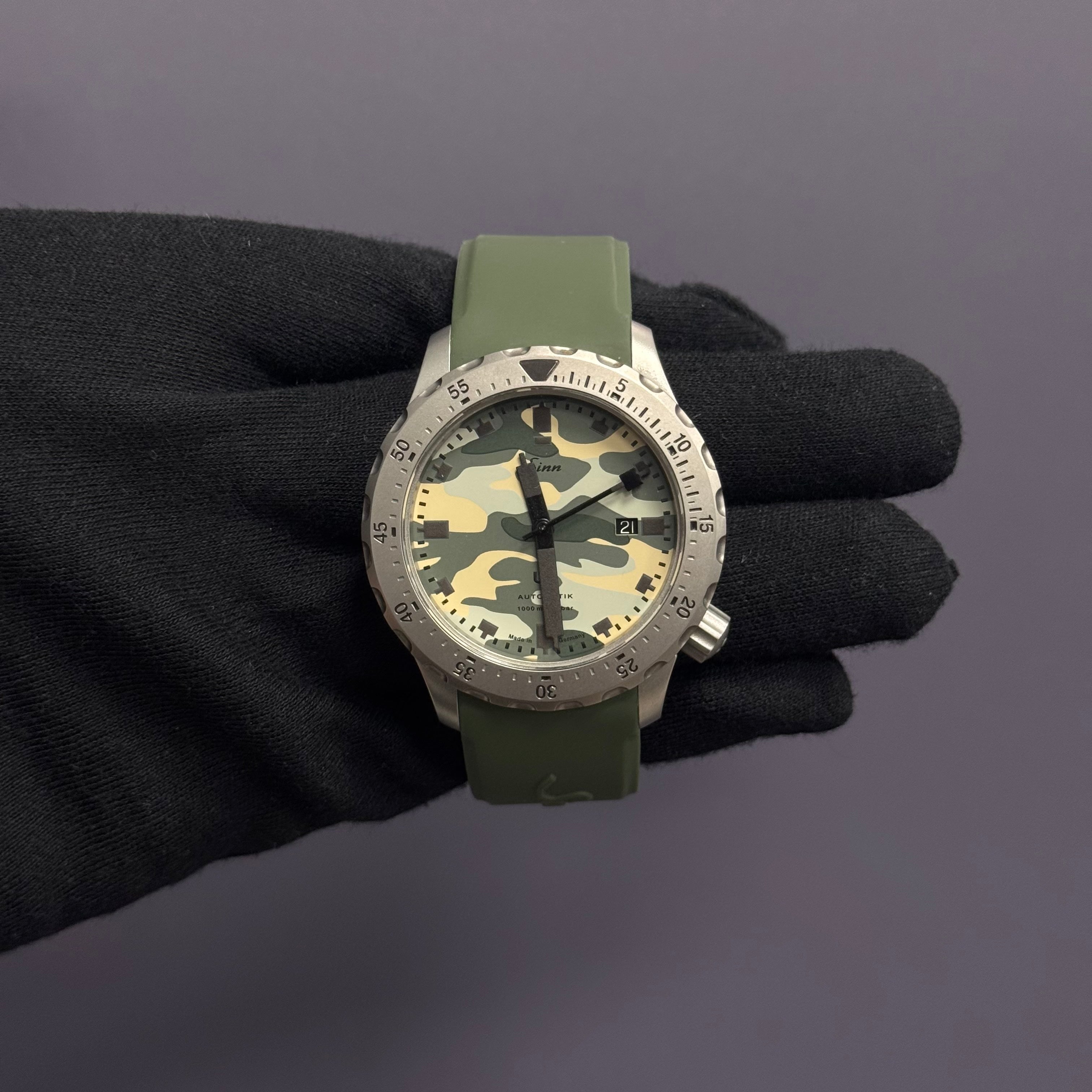 Sinn U1 44mm Camouflage Dial Watch Ref# 1010.16782 - Happy Jewelers Fine Jewelry Lifetime Warranty