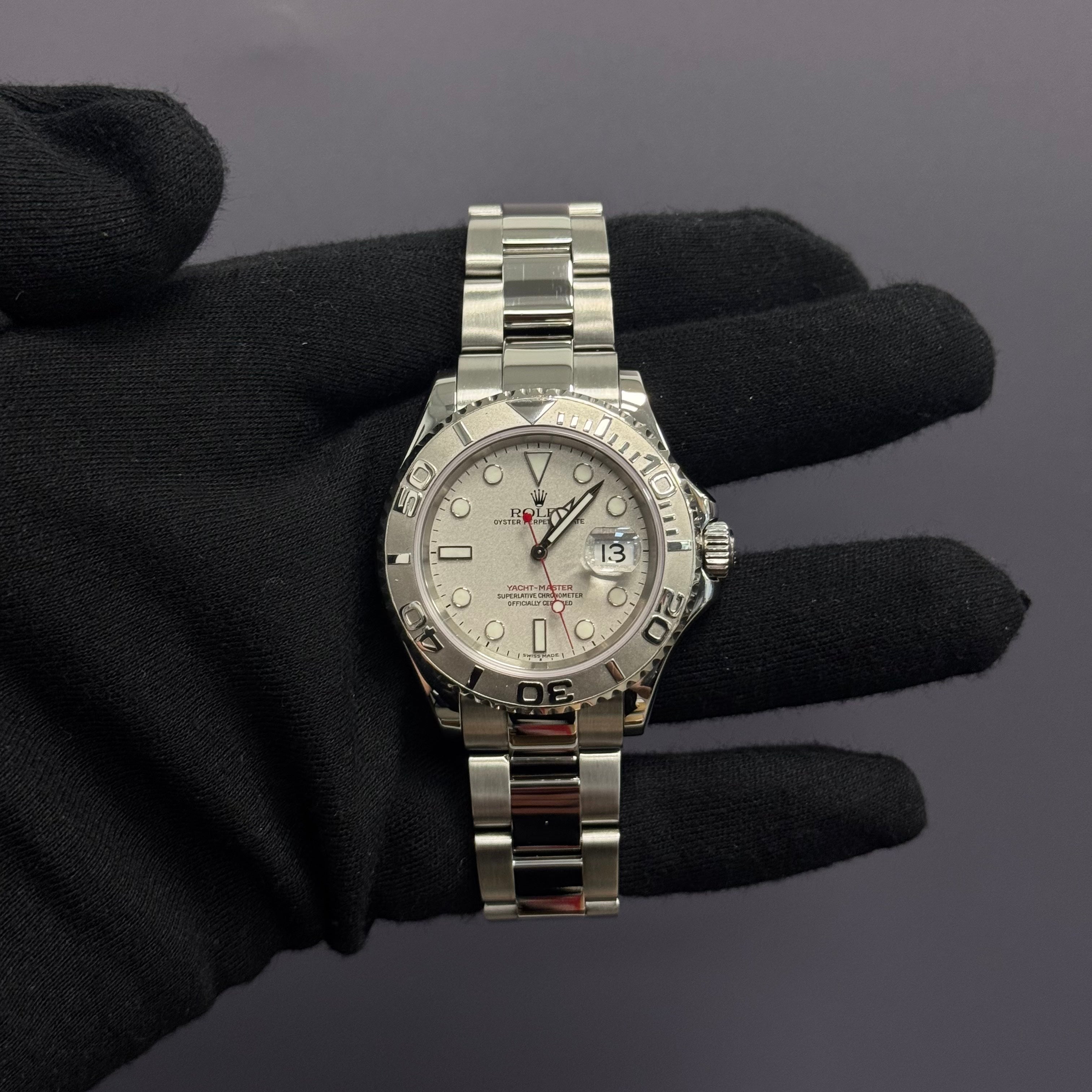 Rolex Yacht-Master 40mm Silver Dial Watch Ref# 116622 - Happy Jewelers Fine Jewelry Lifetime Warranty