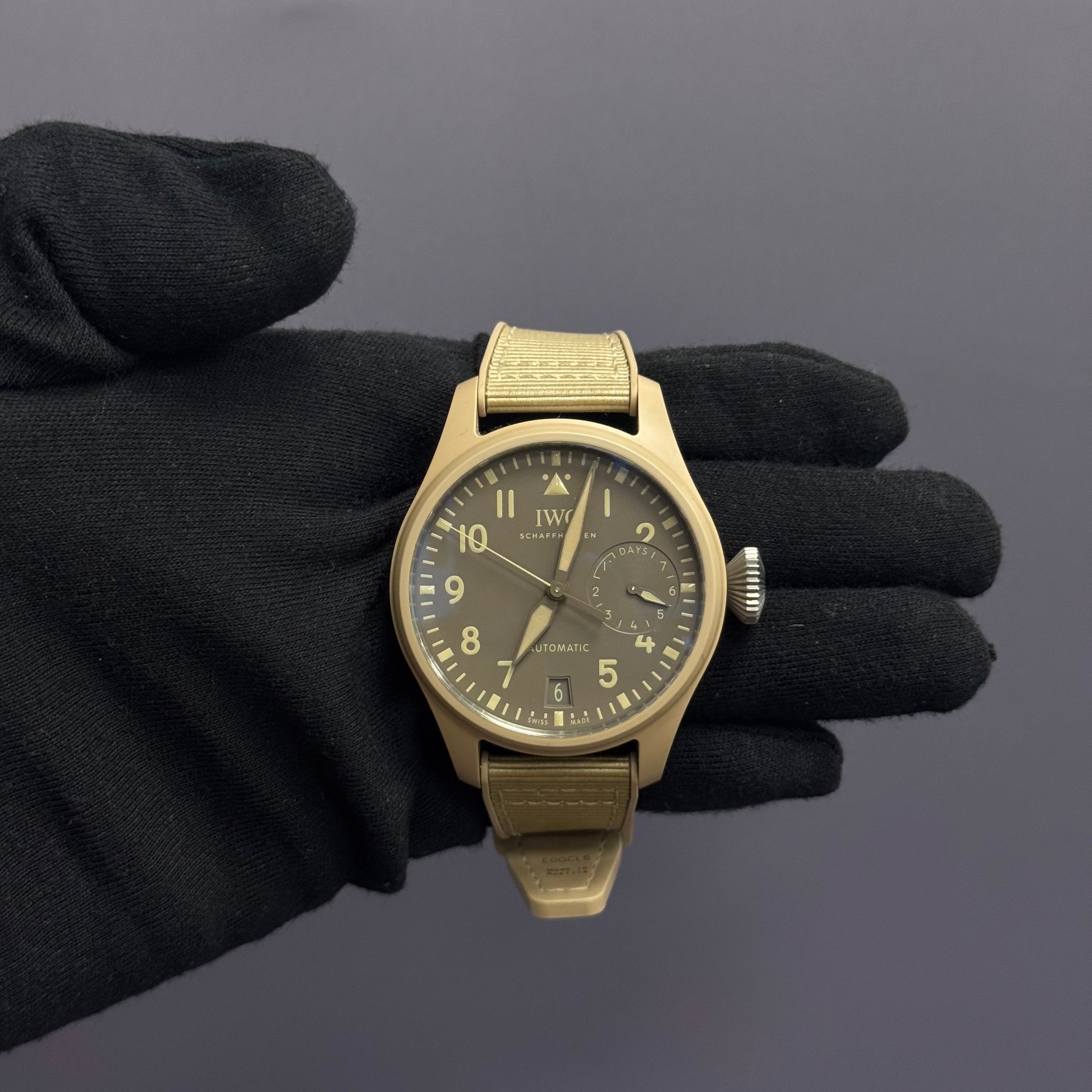 IWC Big Pilot 46mm Brown Dial Watch Ref# IW506003 - Happy Jewelers Fine Jewelry Lifetime Warranty