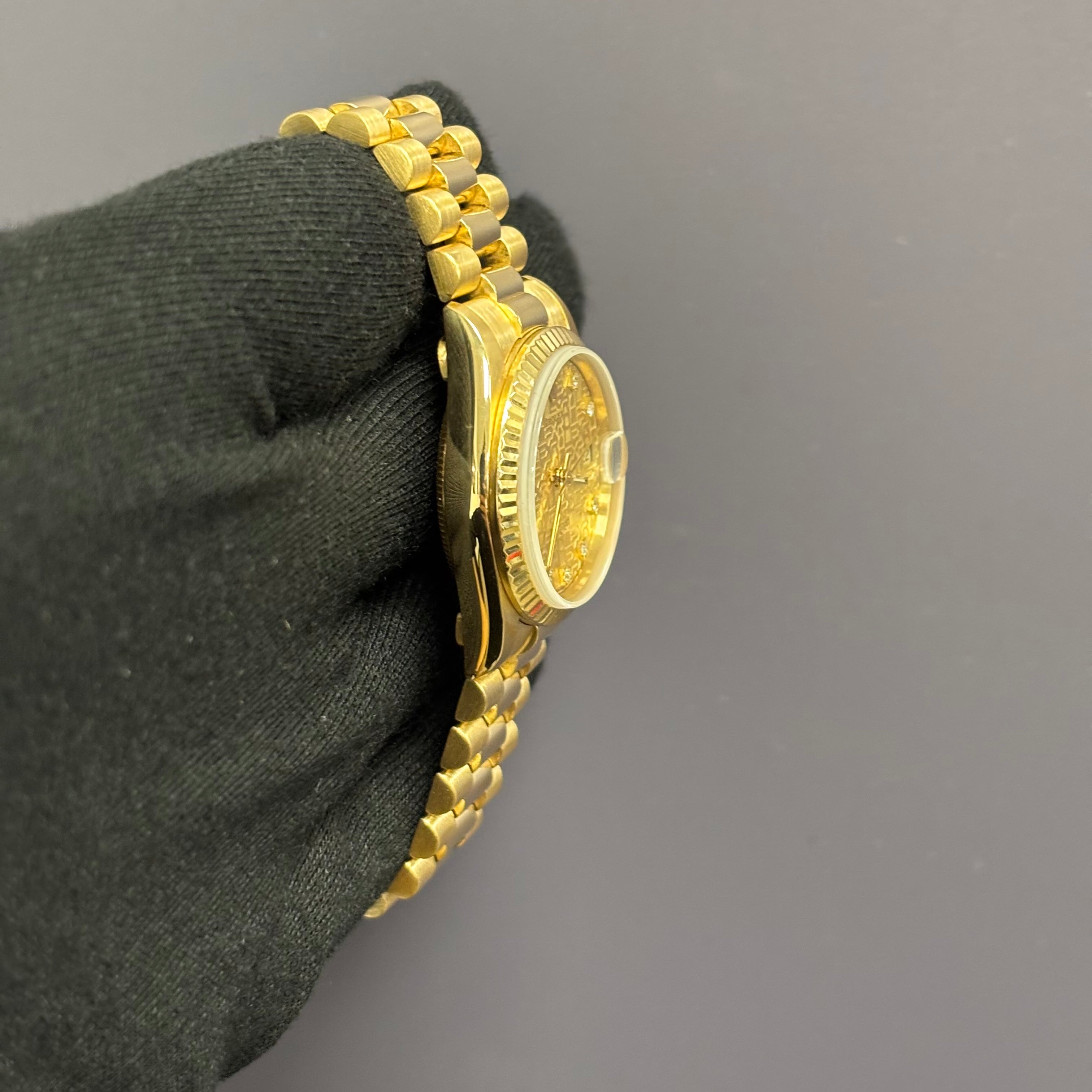 Rolex Datejust 31mm Champagne Dial Watch Ref# 68278 - Happy Jewelers Fine Jewelry Lifetime Warranty
