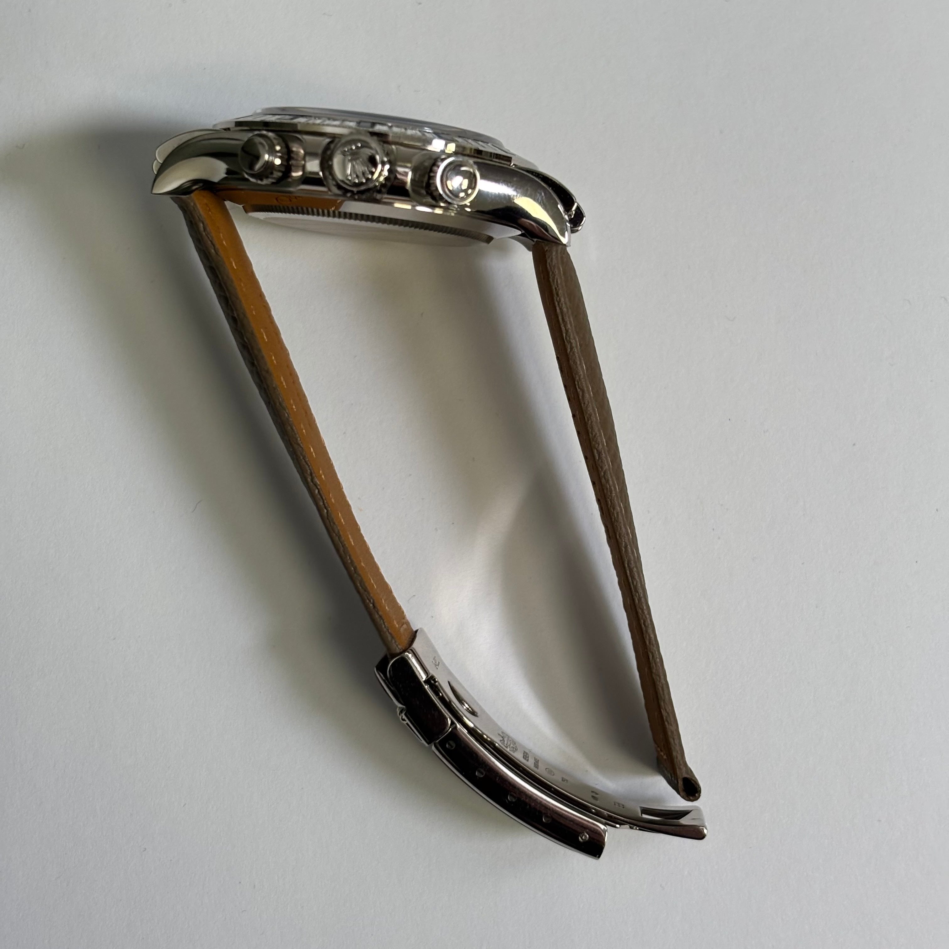 Rolex Daytona 40mm Pave Dial Watch Ref# 116599SA - Happy Jewelers Fine Jewelry Lifetime Warranty