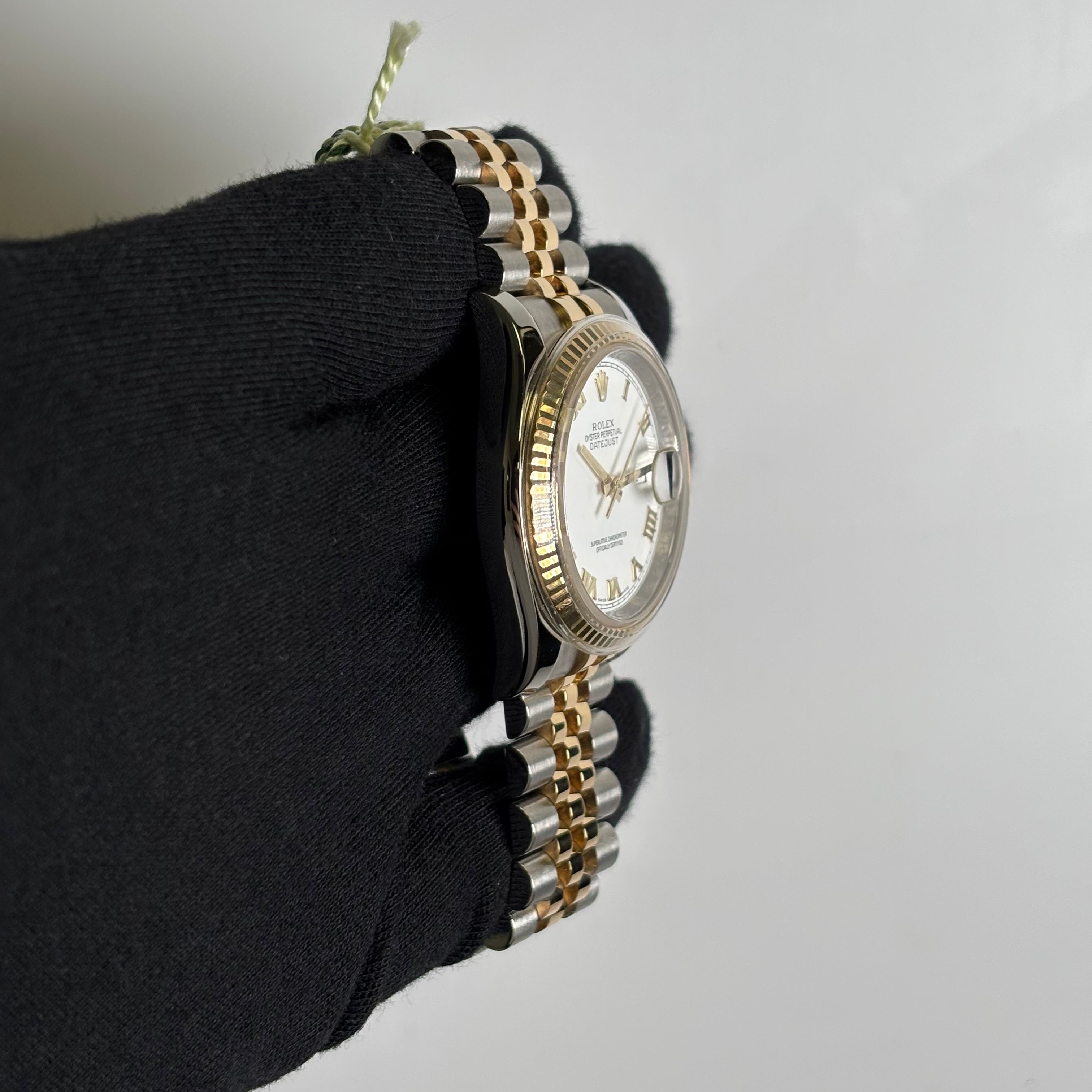 Rolex Datejust 36mm White Dial Watch Ref# 116233 - Happy Jewelers Fine Jewelry Lifetime Warranty