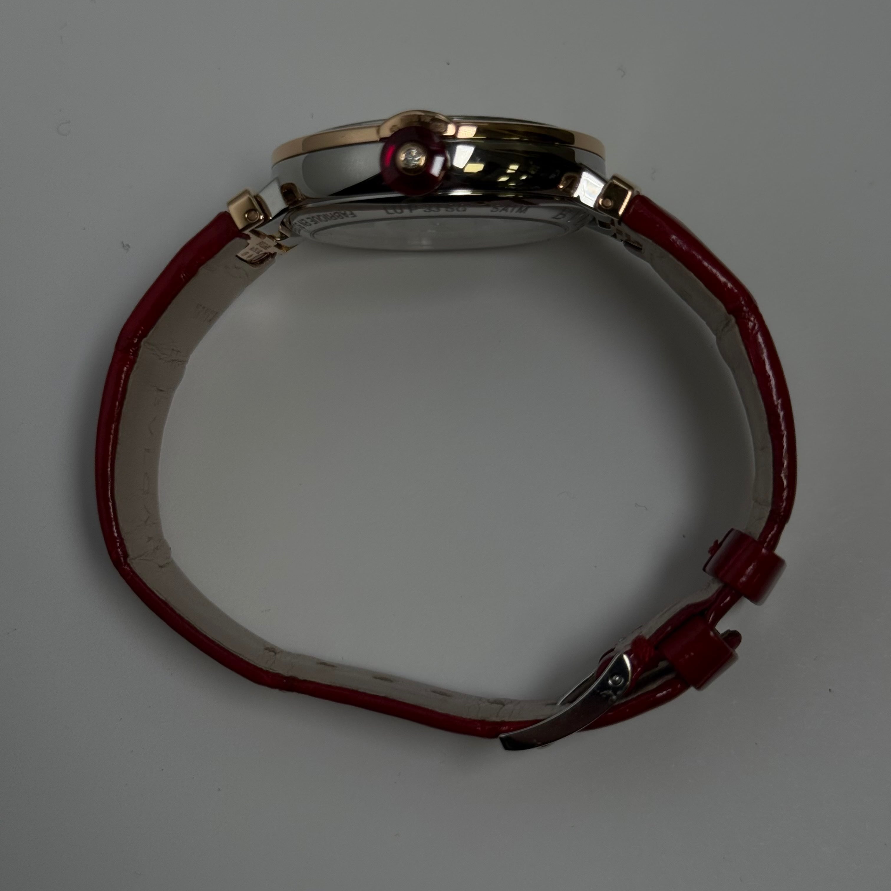 Bvlgari Lvcea 33mm MOP Dial Watch Ref# 102639 - Happy Jewelers Fine Jewelry Lifetime Warranty