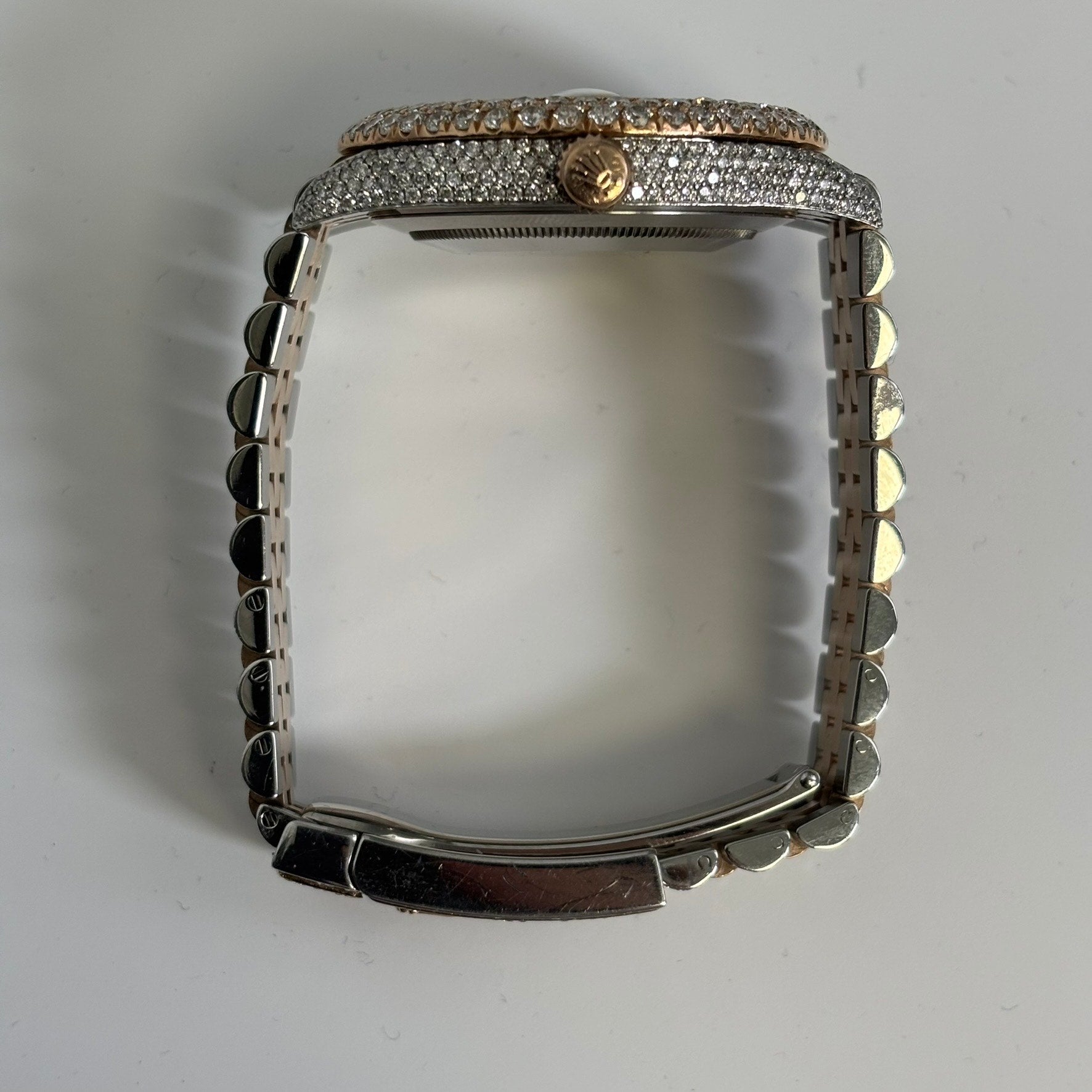 Rolex Datejust 41mm Pave Dial Watch Ref# 126331 - Happy Jewelers Fine Jewelry Lifetime Warranty