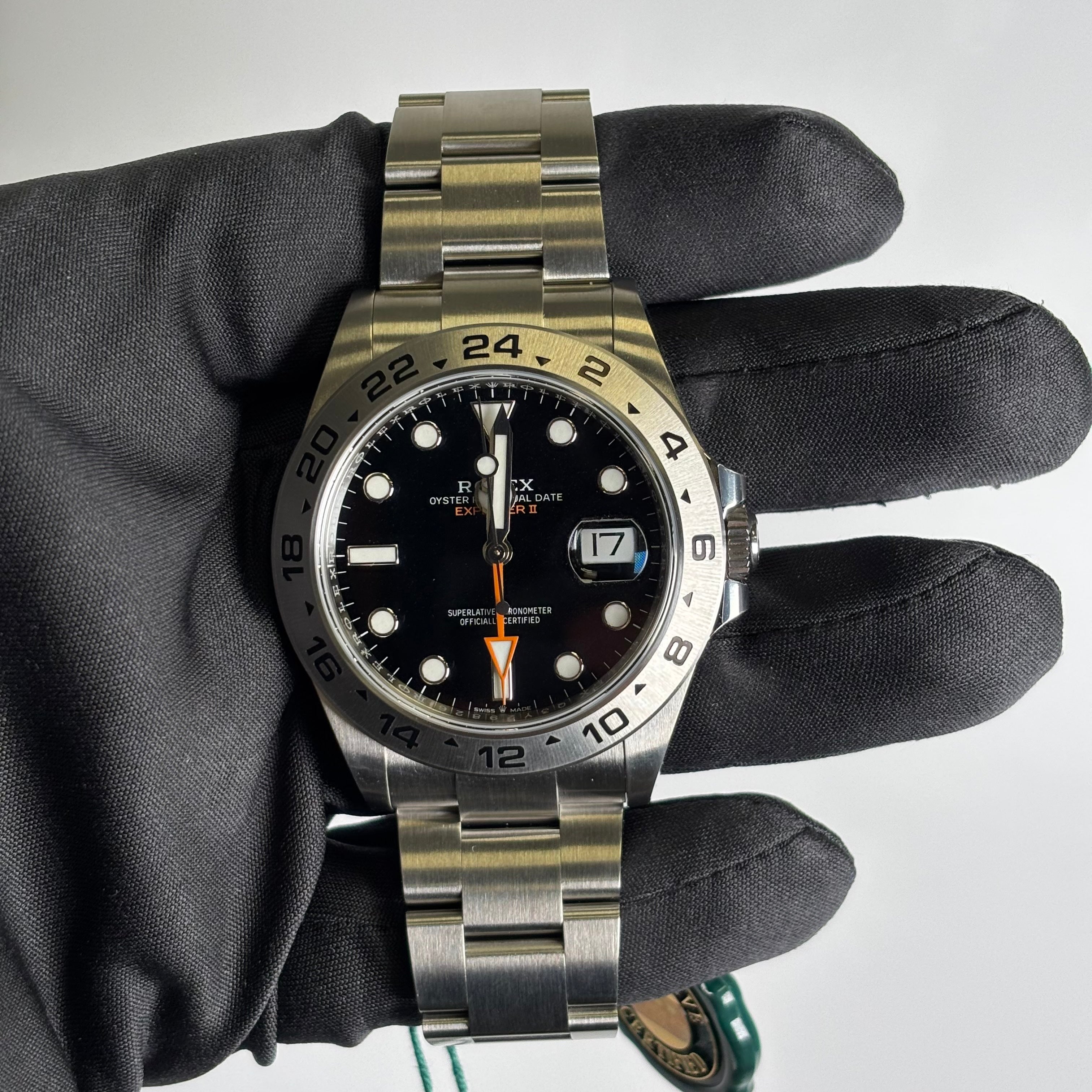 Rolex Explorer II 42mm Black Dial Watch Ref# 226570 - Happy Jewelers Fine Jewelry Lifetime Warranty