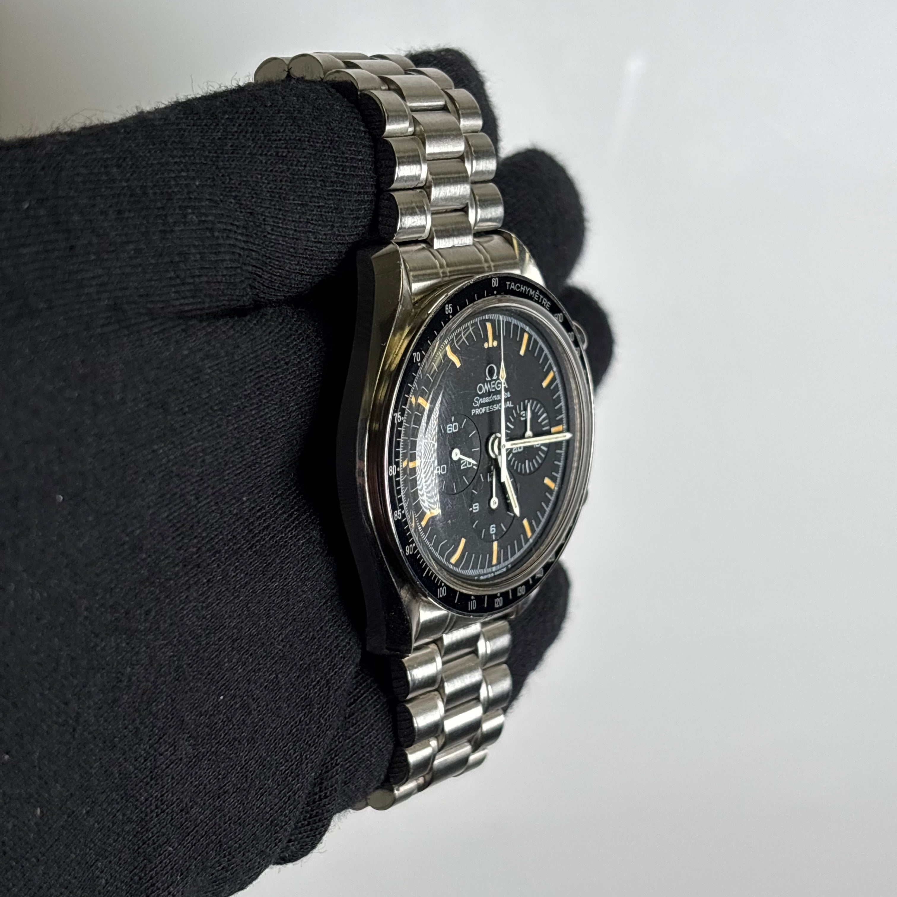 Omega Speedmaster 42mm Black Dial Watch Ref# 3591.50 - Happy Jewelers Fine Jewelry Lifetime Warranty