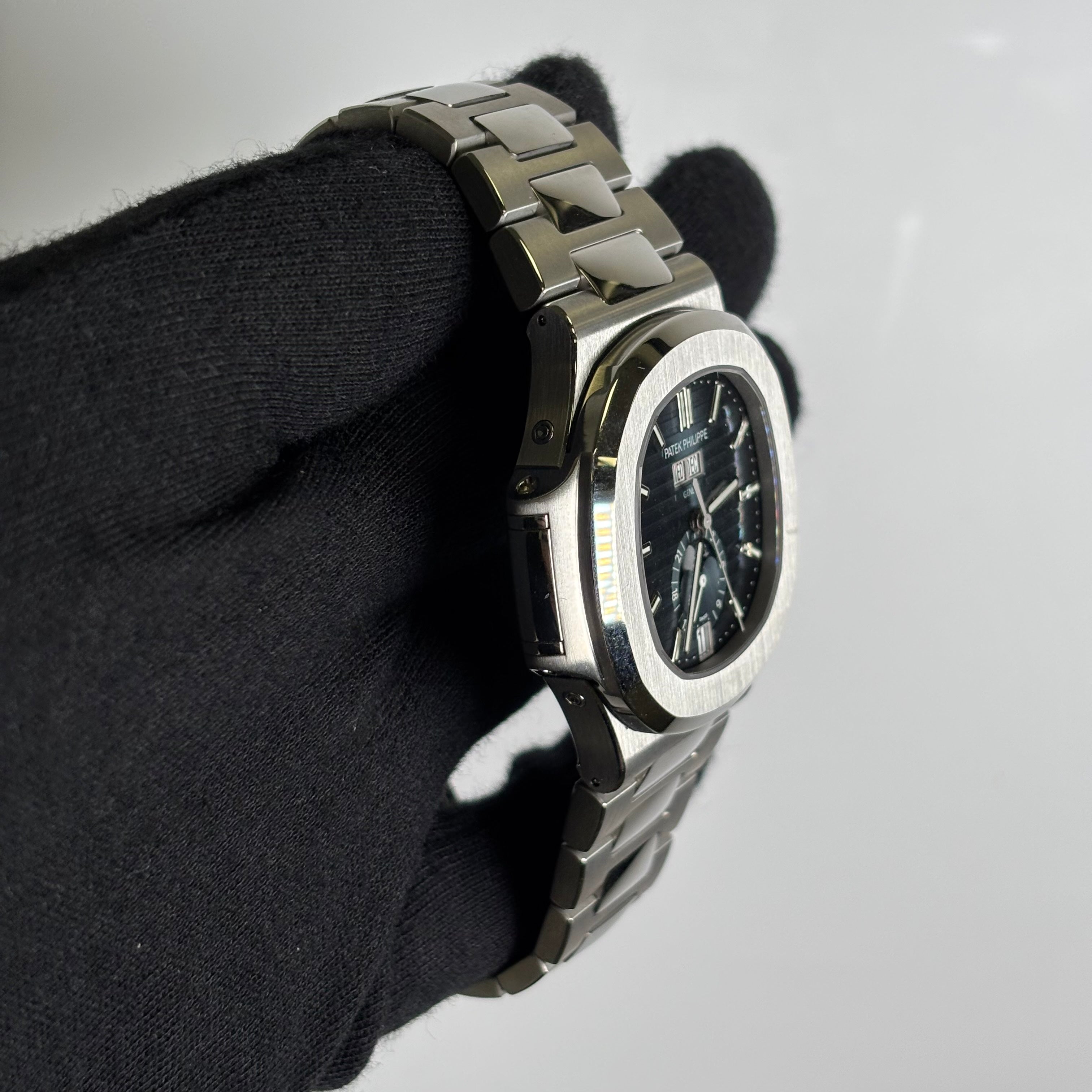 Patek Philippe Nautilus 40.5mm Blue Dial Watch Ref# 5726/1A-014 - Happy Jewelers Fine Jewelry Lifetime Warranty