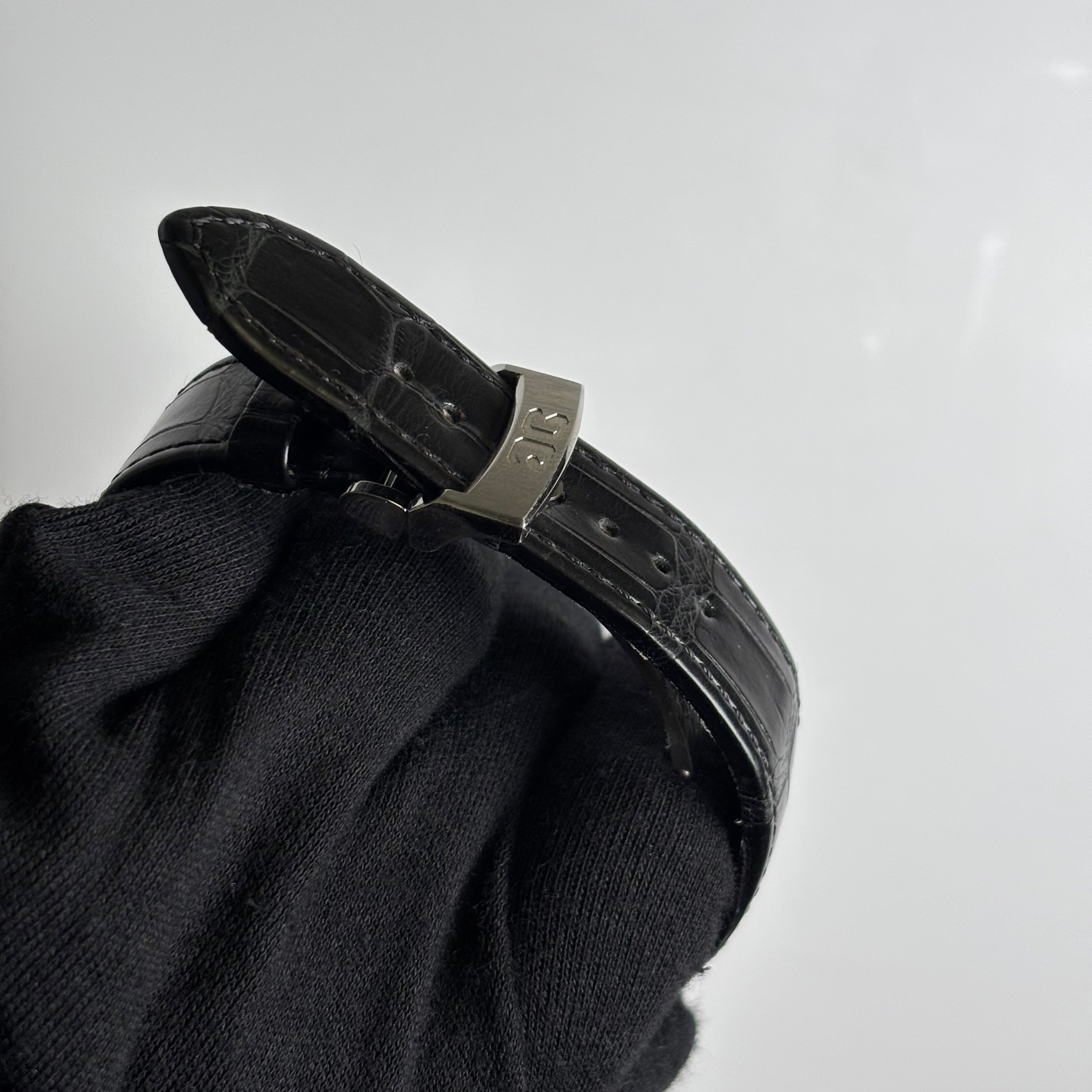 Glashutte Senator 42mm Black Dial Watch Ref# 100-02-25-12 - Happy Jewelers Fine Jewelry Lifetime Warranty