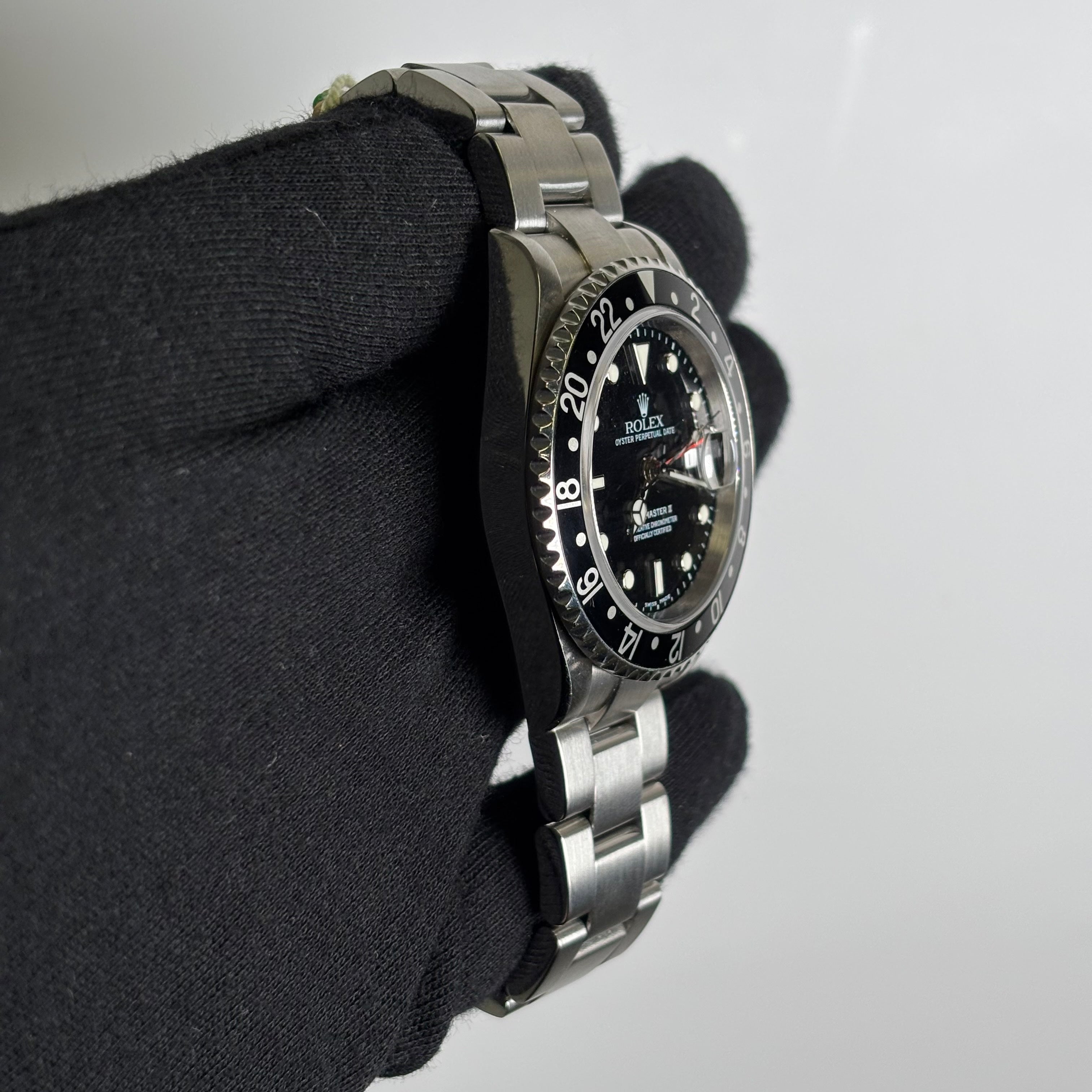 Rolex GMT-Master II 40mm Black Dial Watch Ref# 16710 - Happy Jewelers Fine Jewelry Lifetime Warranty