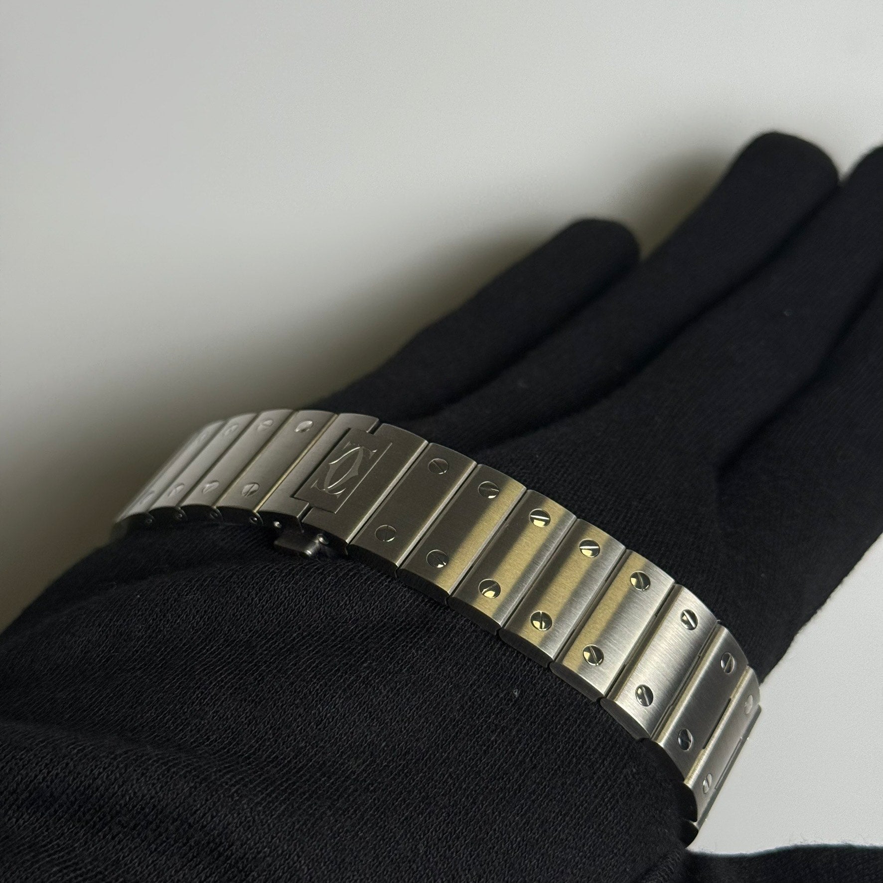 Cartier Santos 40mm Blue Dial Watch Ref# WSSA0071 - Happy Jewelers Fine Jewelry Lifetime Warranty