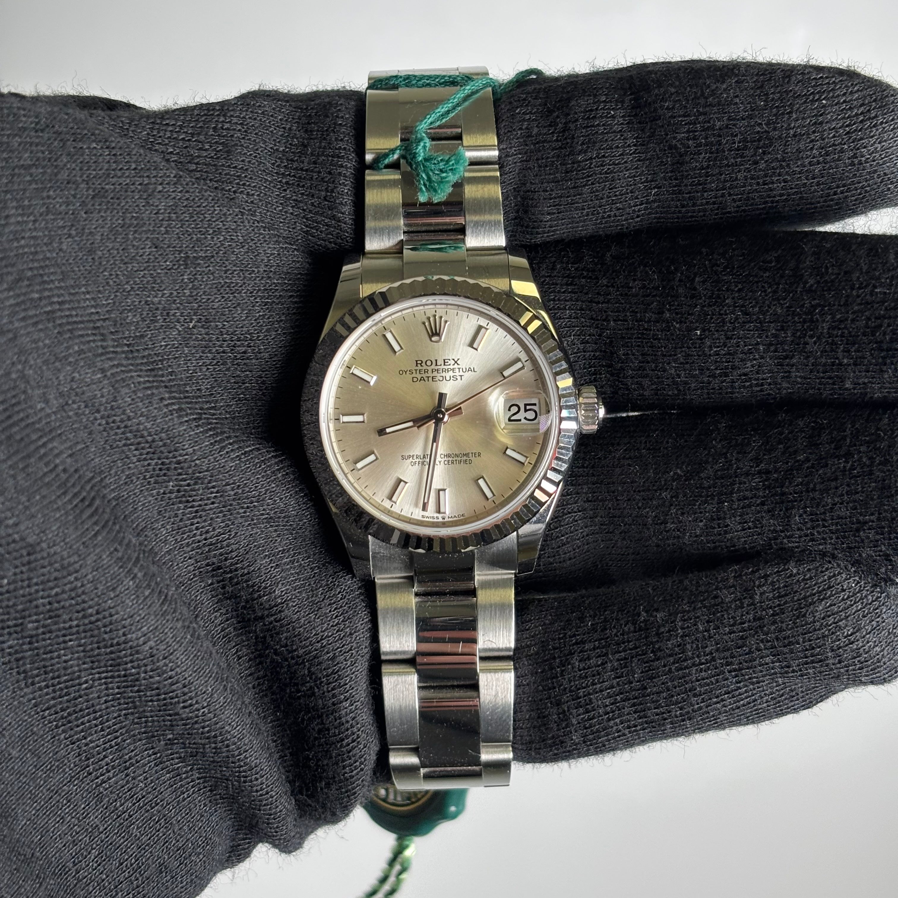 Rolex Datejust 31mm Silver Dial Watch Ref# 278274 - Happy Jewelers Fine Jewelry Lifetime Warranty