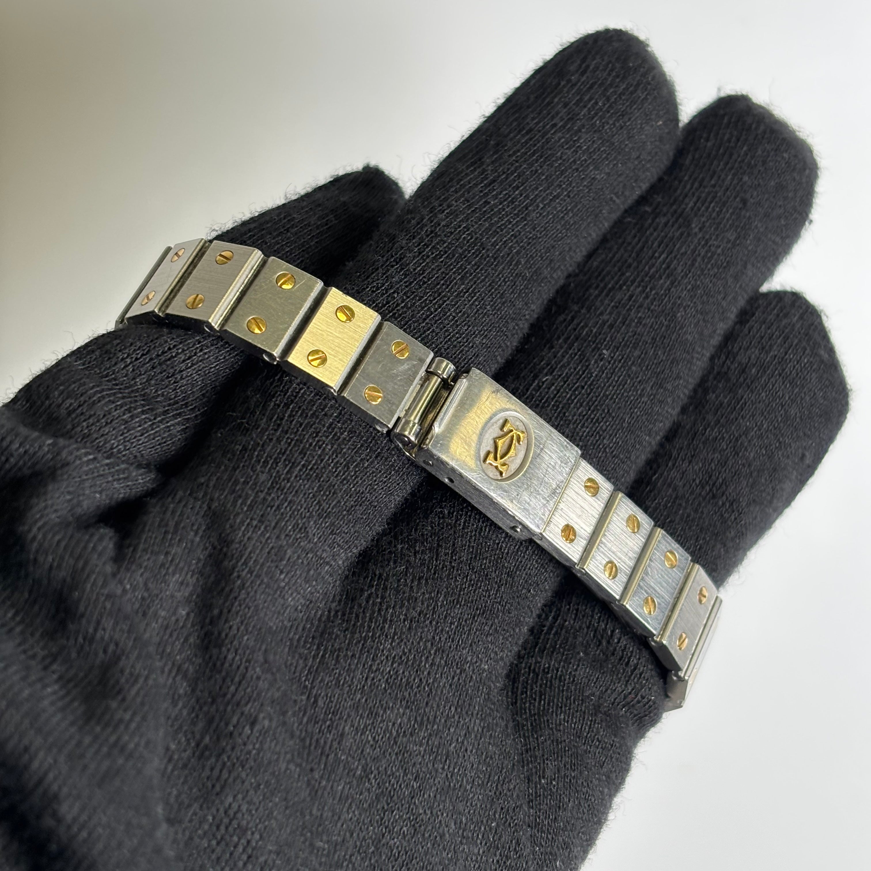 Cartier Santos 24mm White Dial Watch Ref# 0902 - Happy Jewelers Fine Jewelry Lifetime Warranty