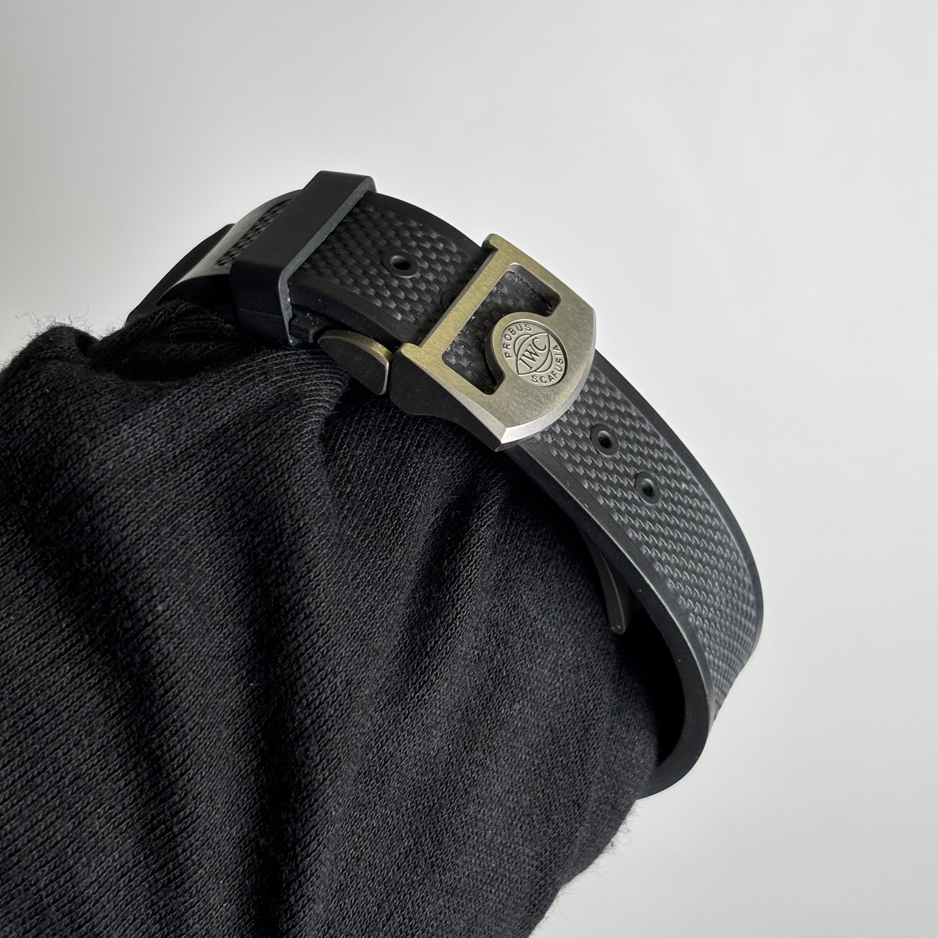 IWC Portuguese 45.5mm Carbon Dial Watch Ref# IW390212 - Happy Jewelers Fine Jewelry Lifetime Warranty