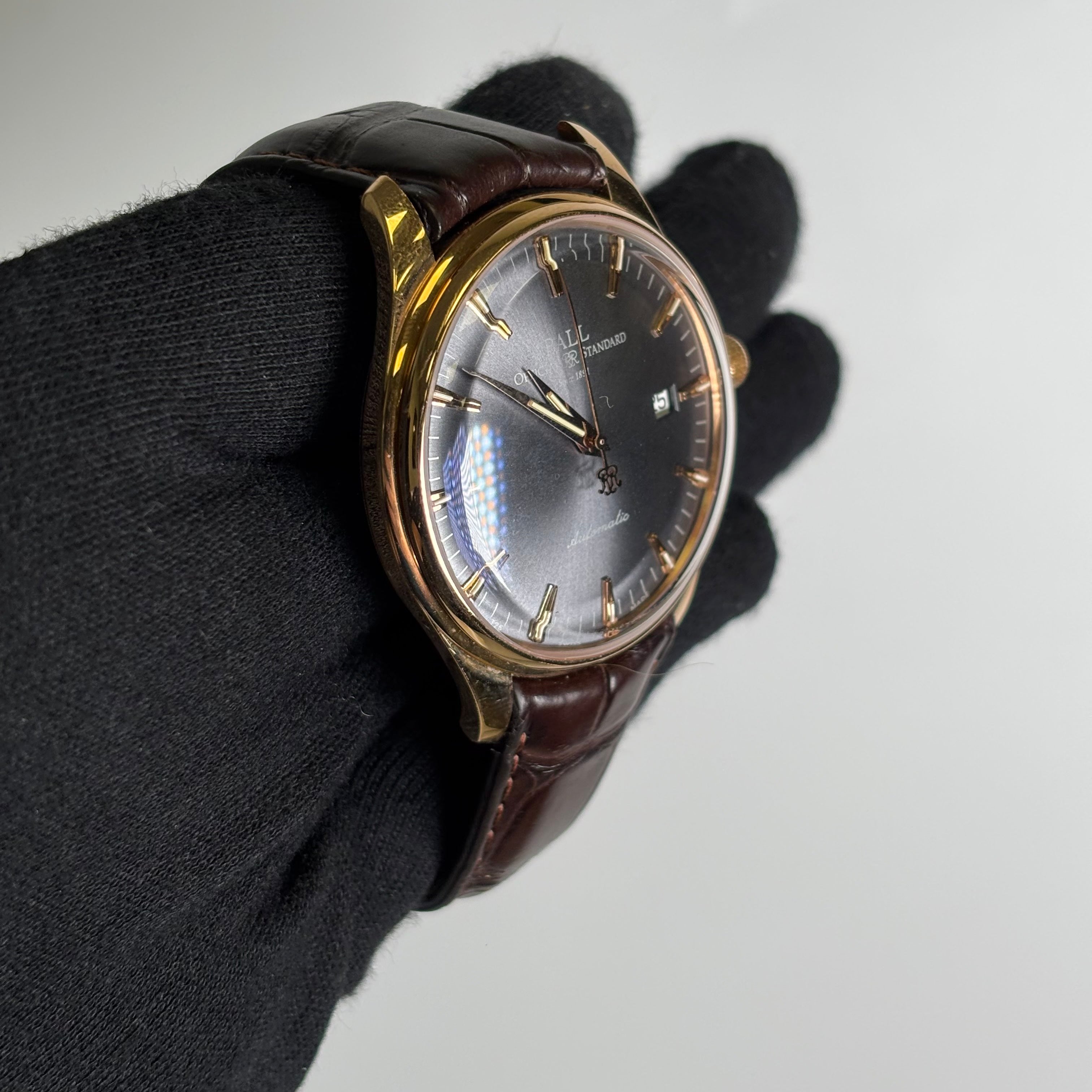 Ball Trainmaster 39mm Grey Dial Watch Ref# NM2888D - Happy Jewelers Fine Jewelry Lifetime Warranty