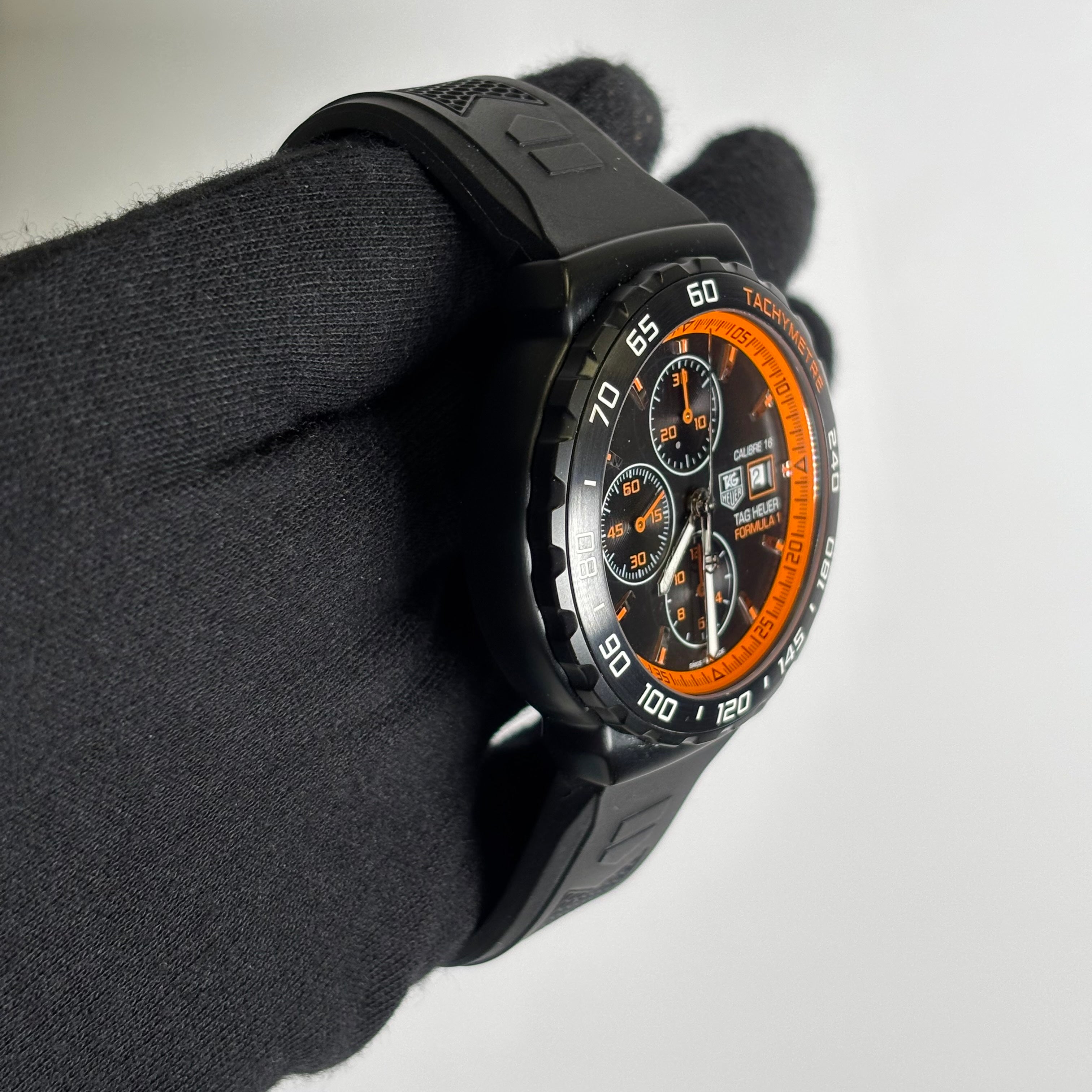 Tag Heuer Formula 1 44mm Black Dial Watch Ref# CAU2012 - Happy Jewelers Fine Jewelry Lifetime Warranty