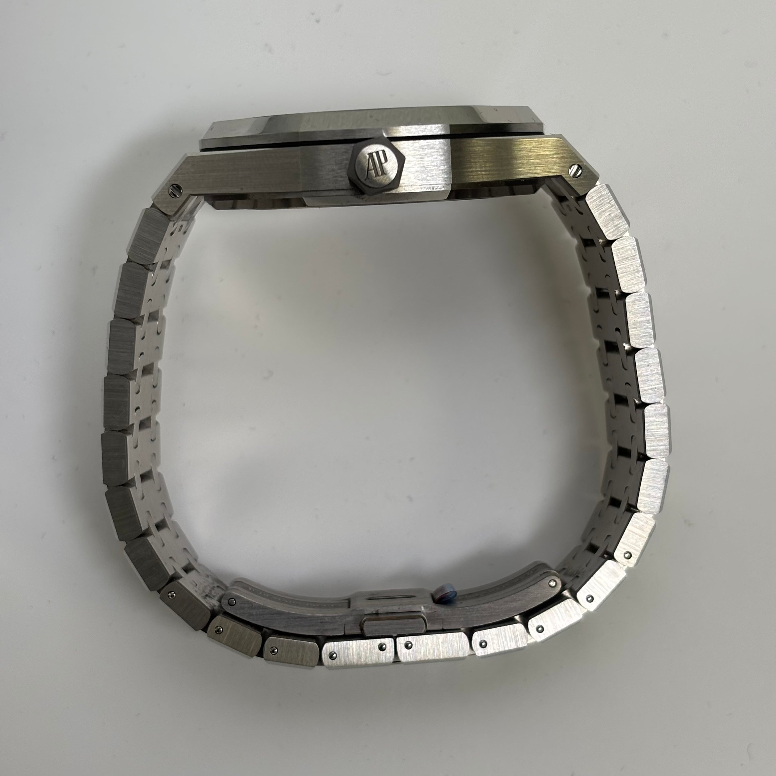 Audemars Piguet Royal Oak 41mm Black Dial Watch Ref# 15500ST.OO.1220ST.03 - Happy Jewelers Fine Jewelry Lifetime Warranty