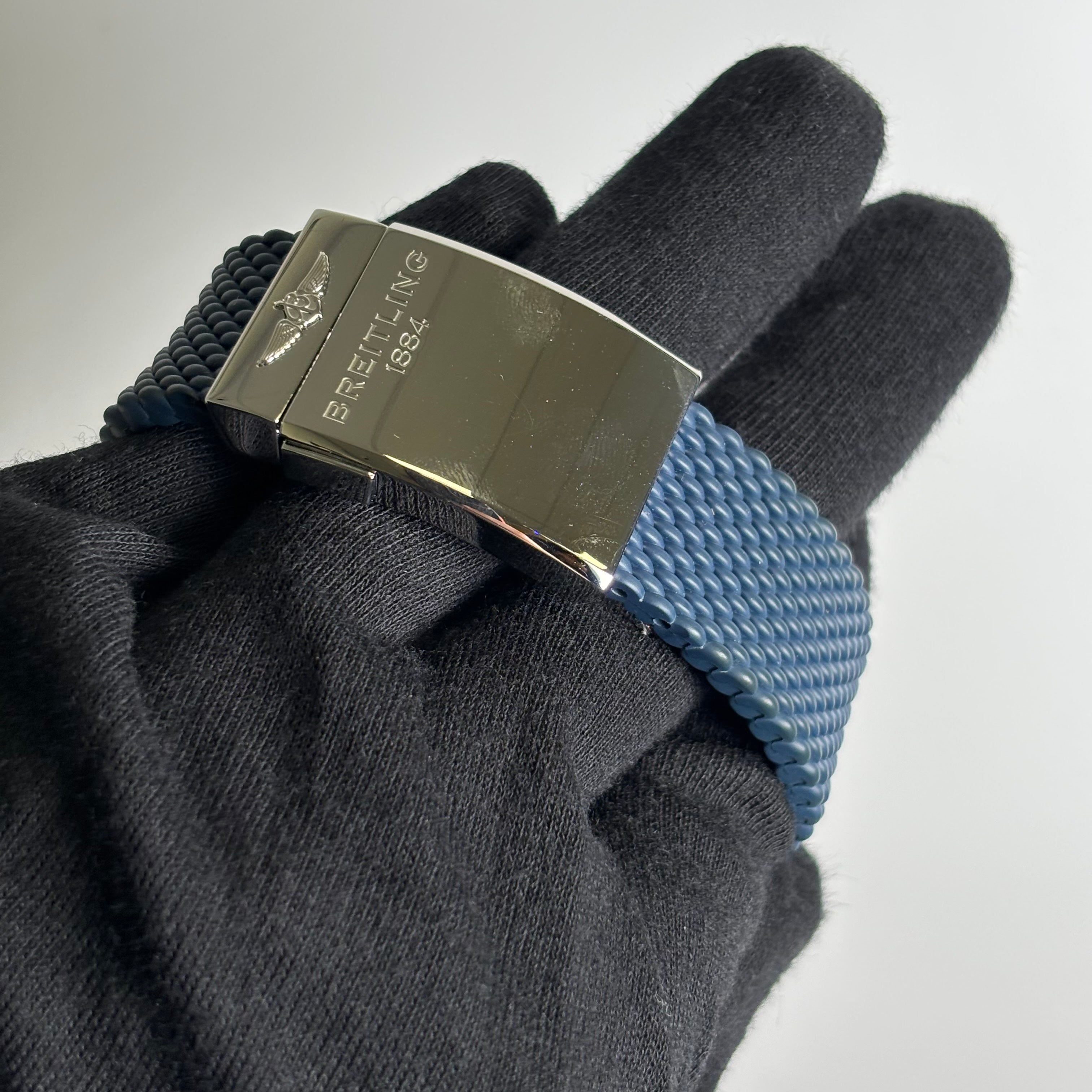 Breitling Superocean 46mm Blue Dial Watch Ref# AB2020161C1S1 - Happy Jewelers Fine Jewelry Lifetime Warranty