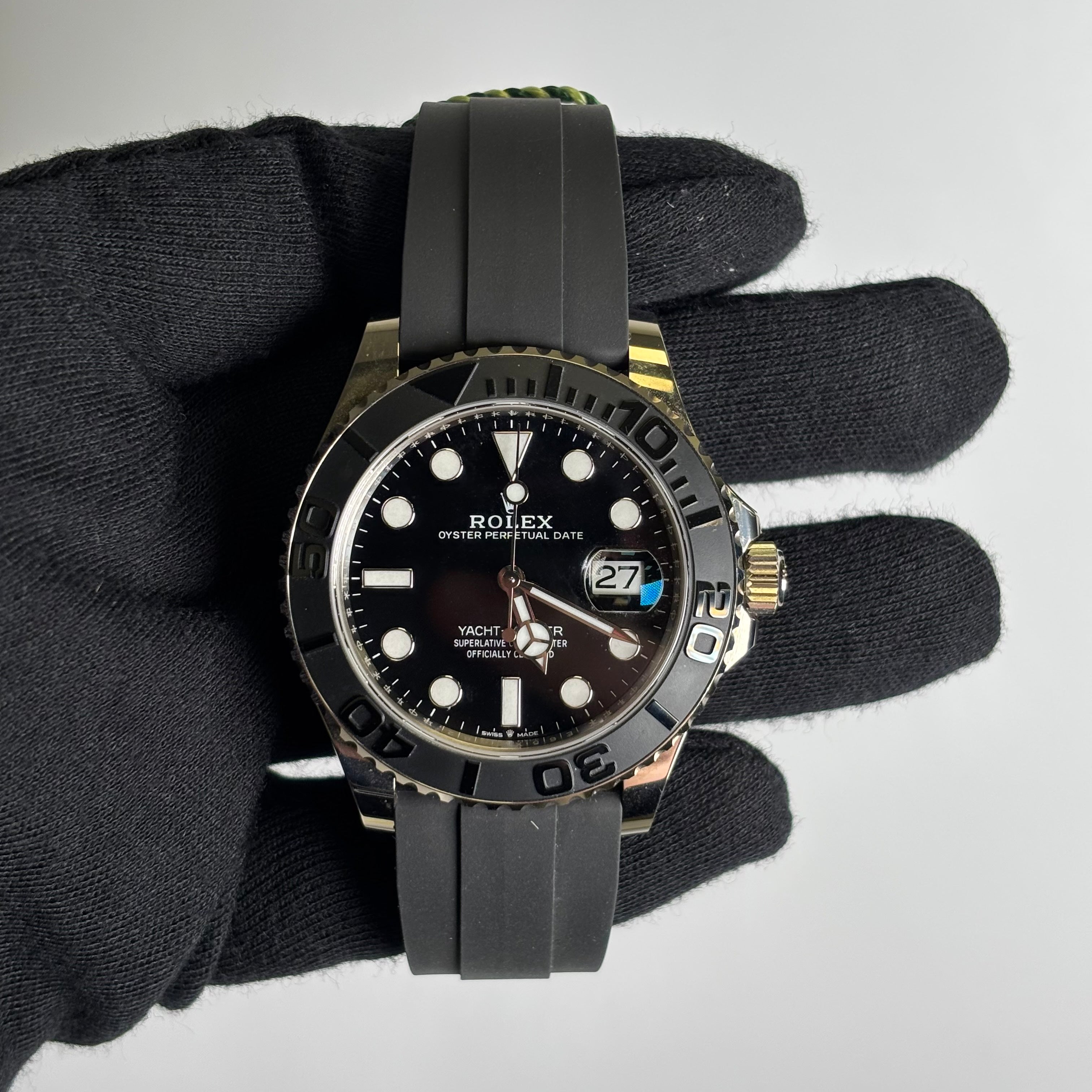 Rolex Yacht-Master 42mm Black Dial Watch Ref# 226659 - Happy Jewelers Fine Jewelry Lifetime Warranty