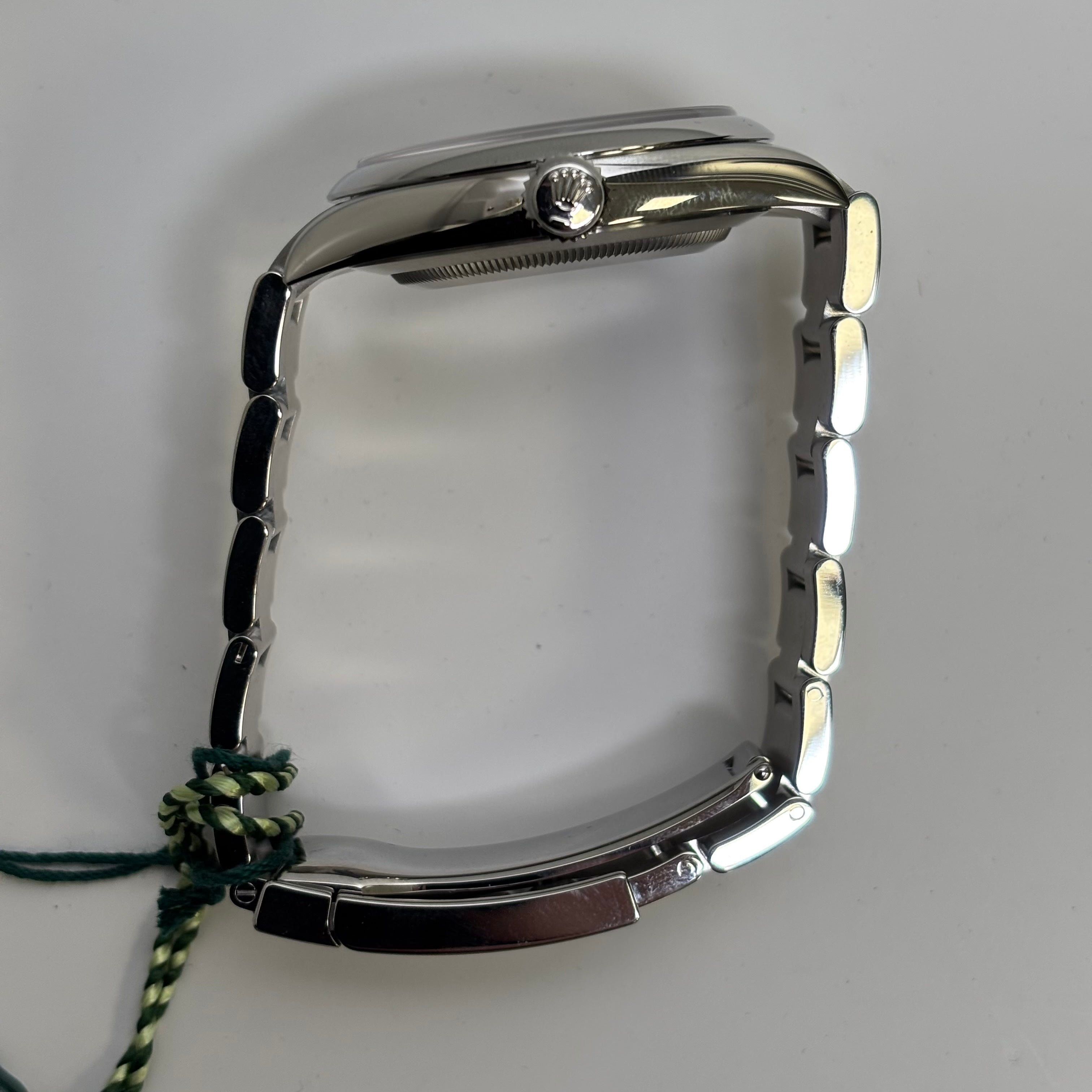 Rolex Oyster Perpetual 41mm Blue Dial Watch Ref# 134300 - Happy Jewelers Fine Jewelry Lifetime Warranty