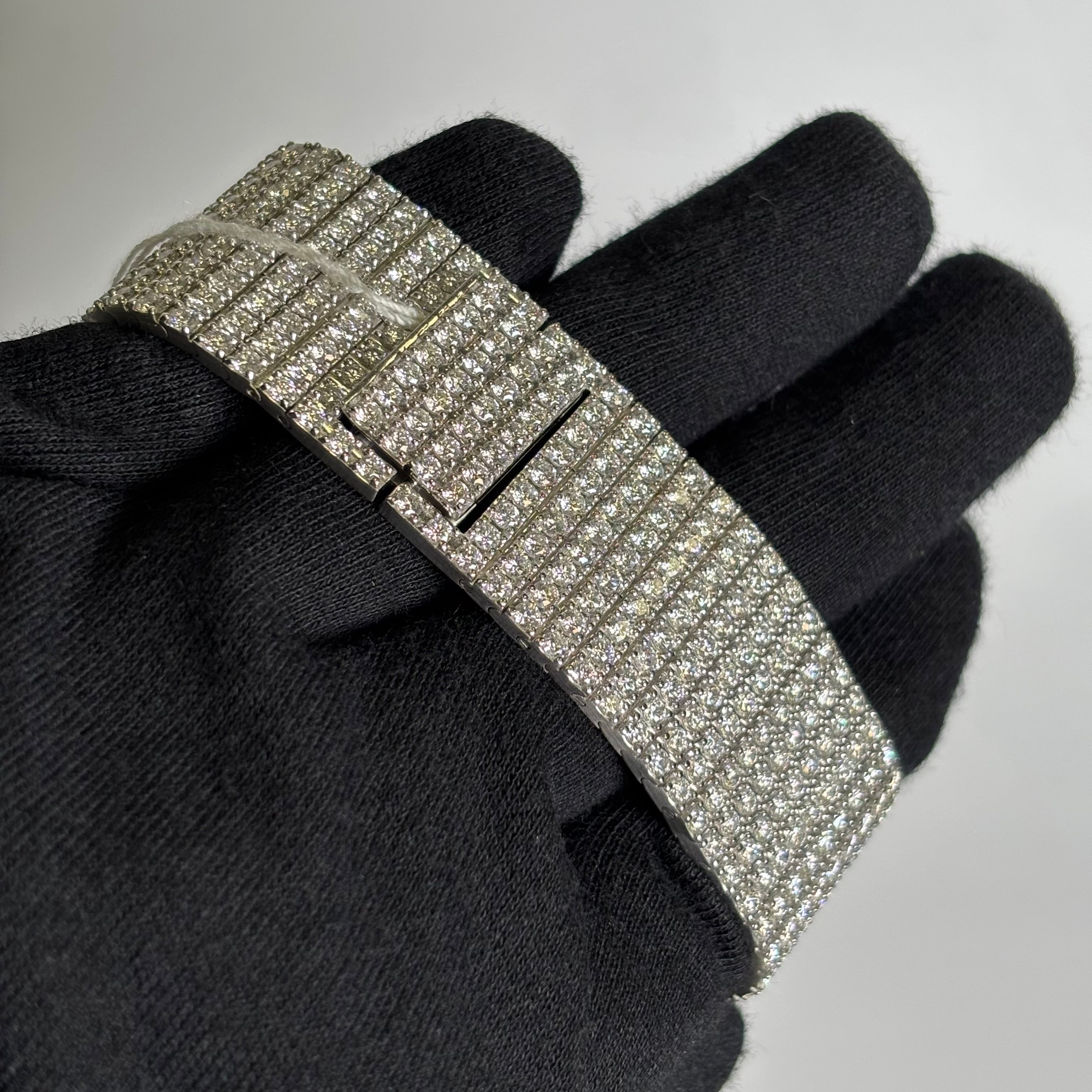Piaget Protocole 46mm Pave Dial Watch Ref# P10452 - Happy Jewelers Fine Jewelry Lifetime Warranty