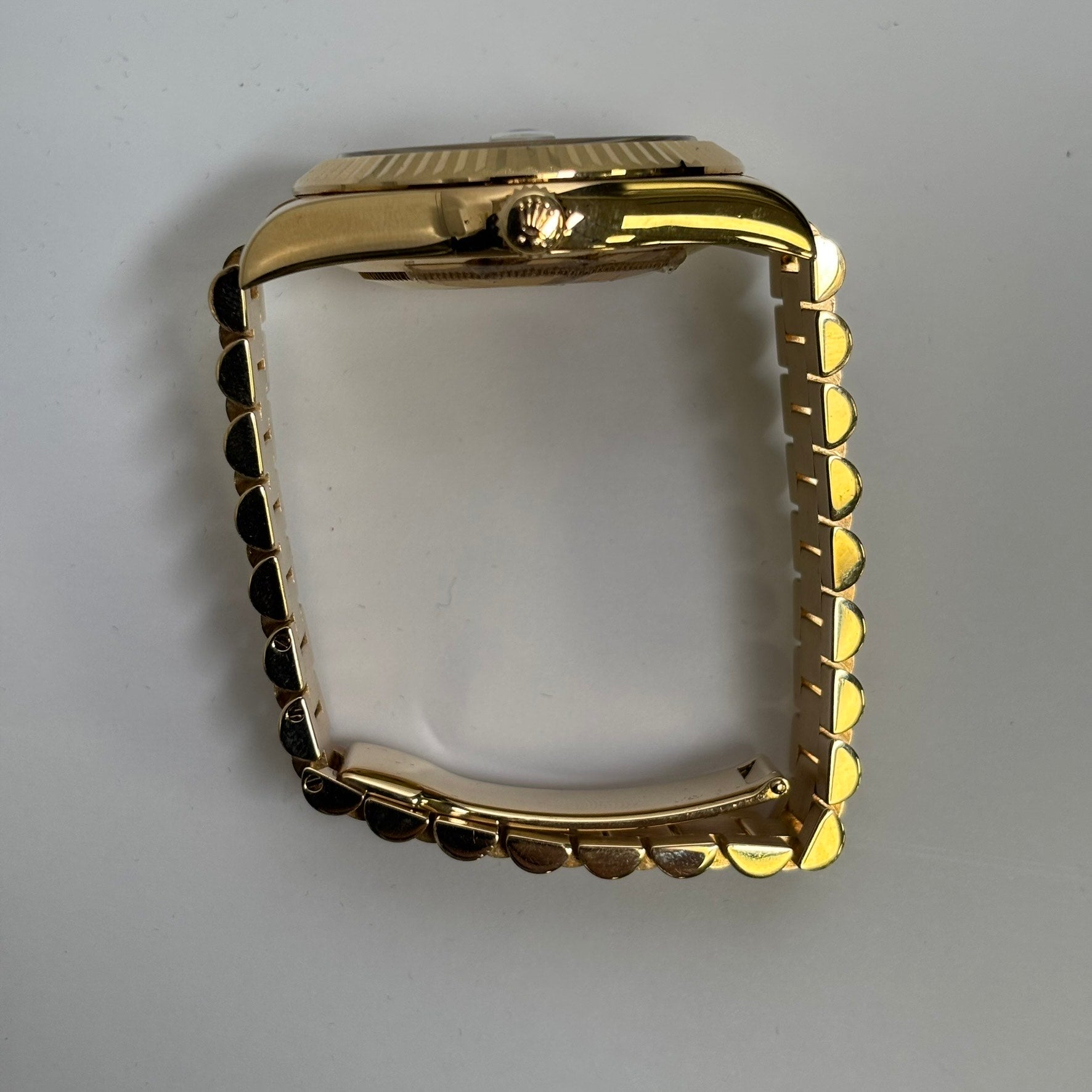 Rolex Day-Date 41mm Champagne Dial Watch Ref# 218238 - Happy Jewelers Fine Jewelry Lifetime Warranty