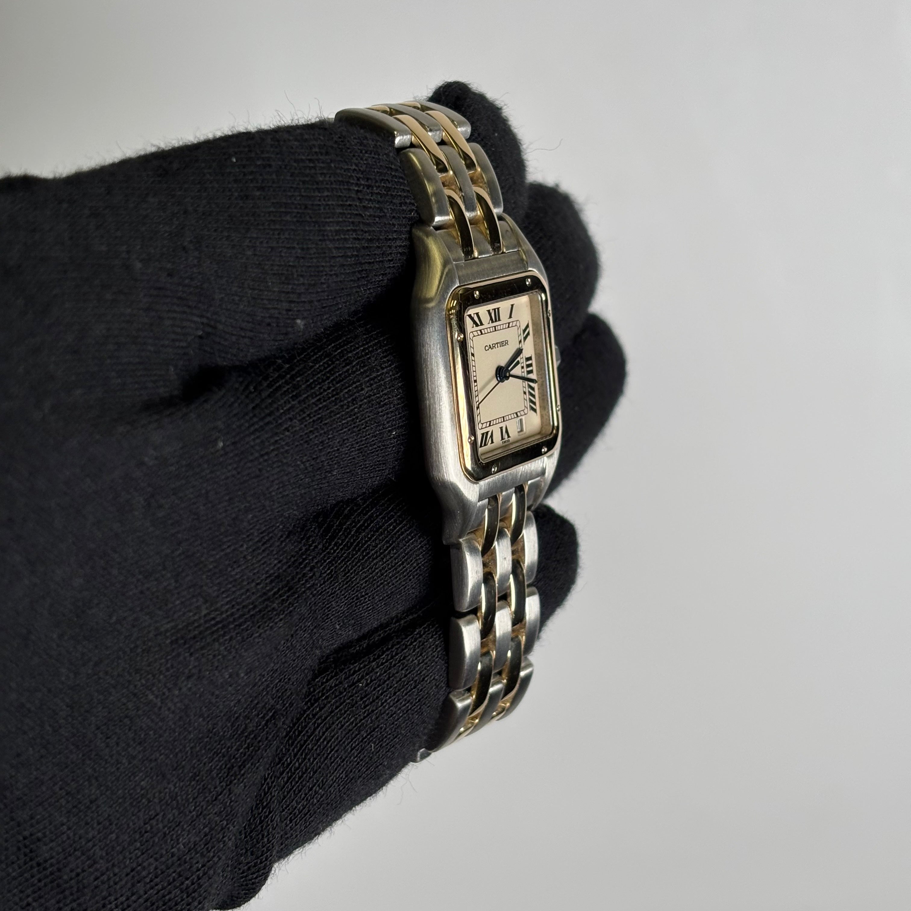 Cartier Panthere 26mm Ivory Dial Watch Ref# 83083242 - Happy Jewelers Fine Jewelry Lifetime Warranty