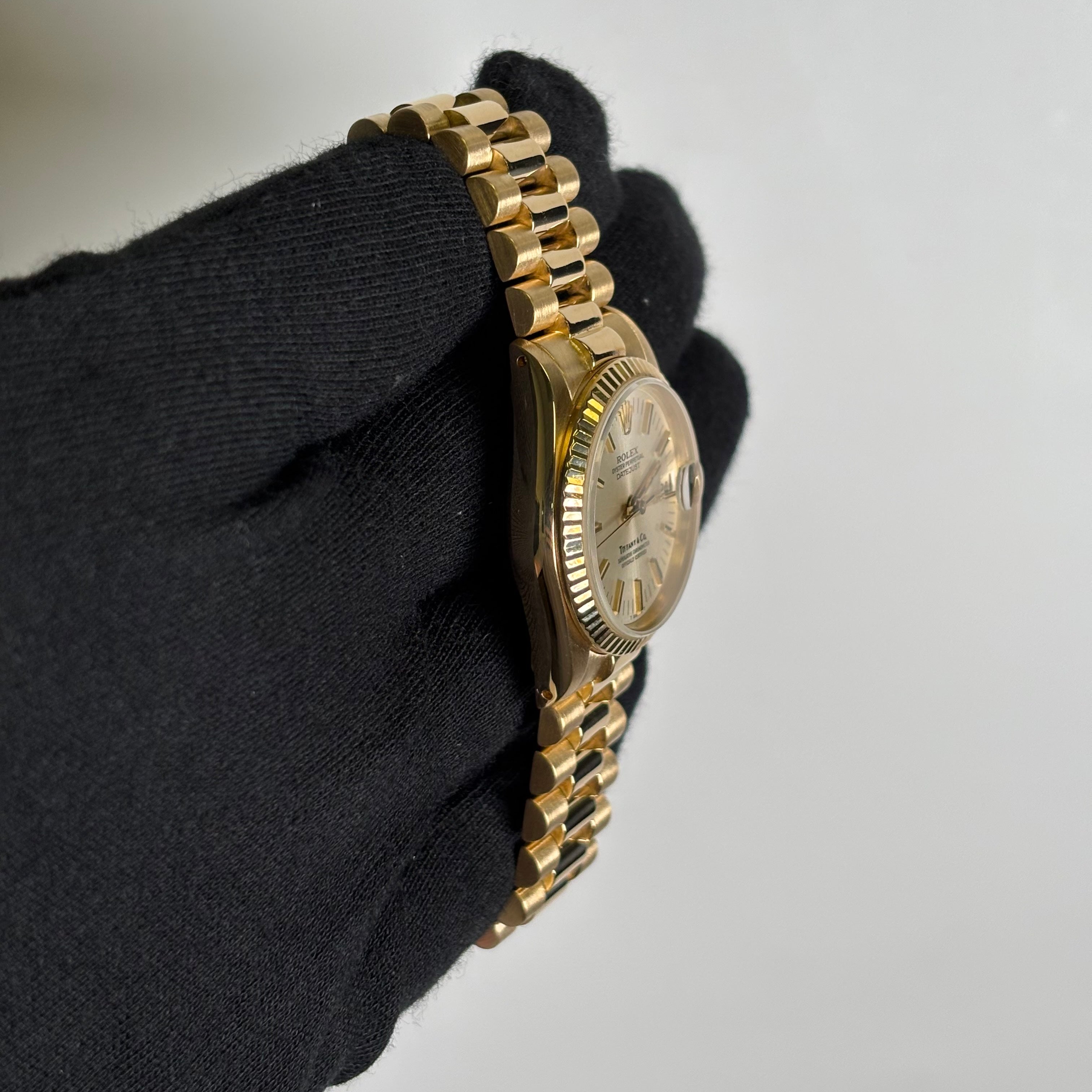 Rolex Datejust 31mm Tiffany & Co. Silver Dial Watch Ref# 68278 - Happy Jewelers Fine Jewelry Lifetime Warranty