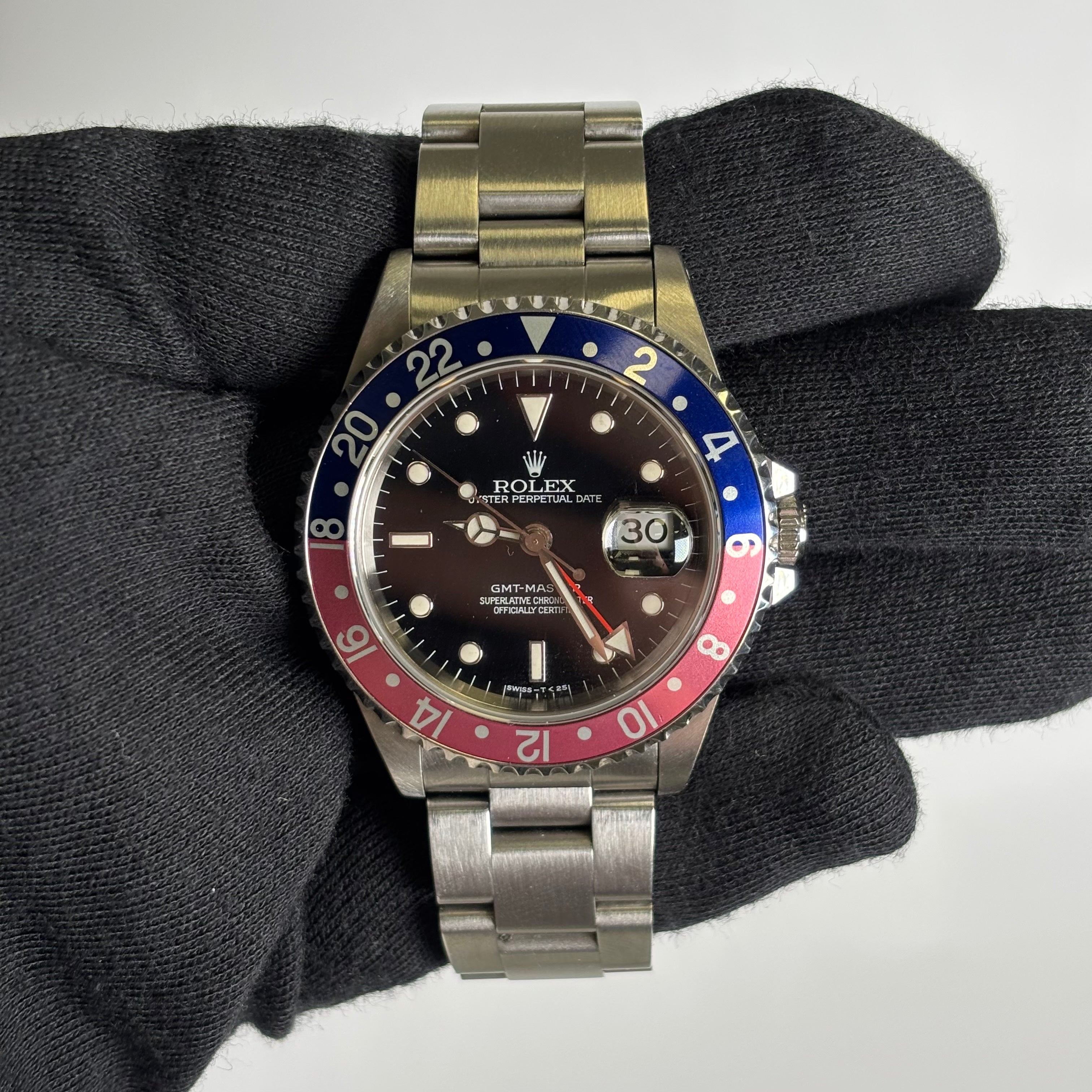 Rolex GMT-Master 40mm Black Dial Watch Ref# 16700 - Happy Jewelers Fine Jewelry Lifetime Warranty